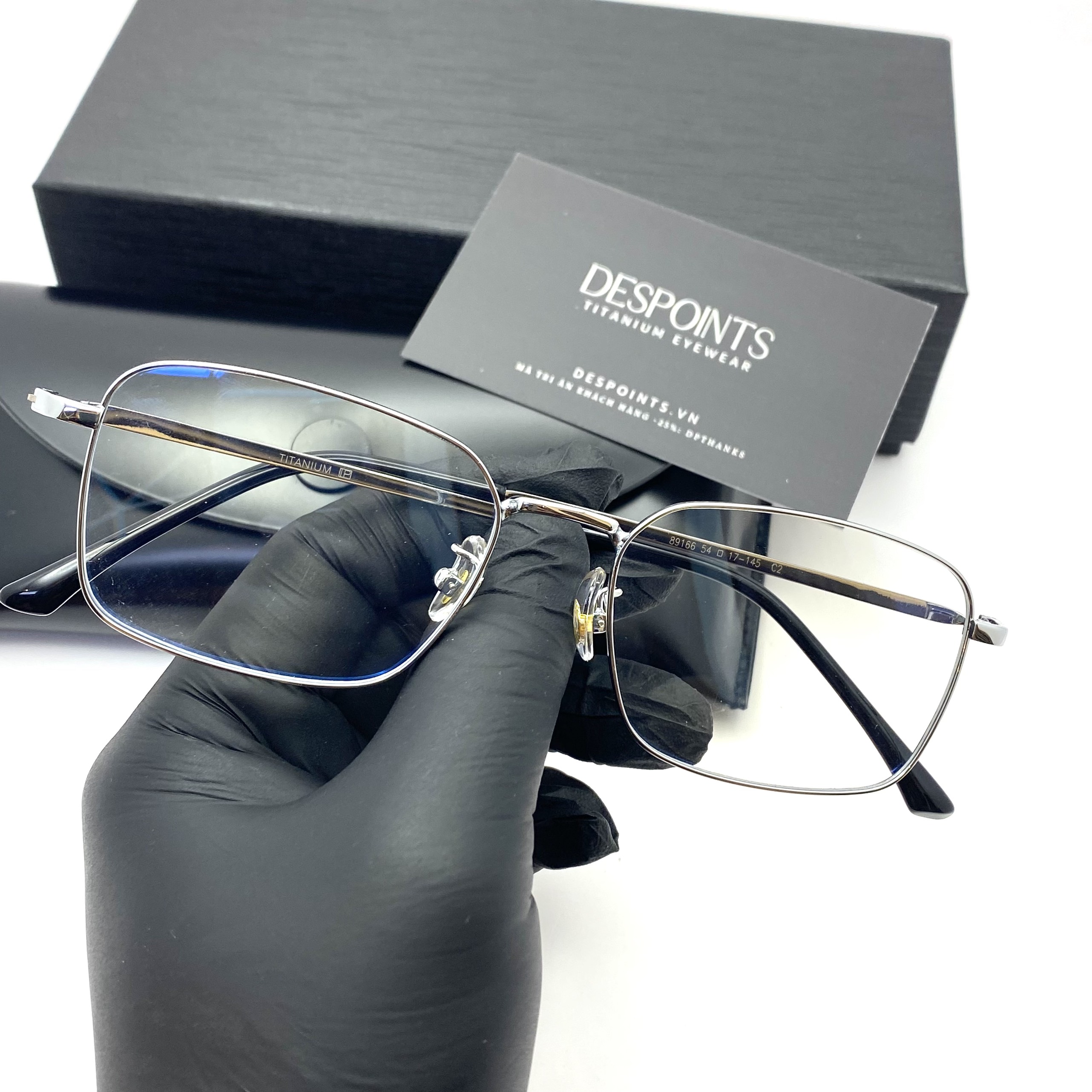 Mắt Kính Titanium Signature Classic Frame Eyewear Model DP60 Titan_thumbnail_5