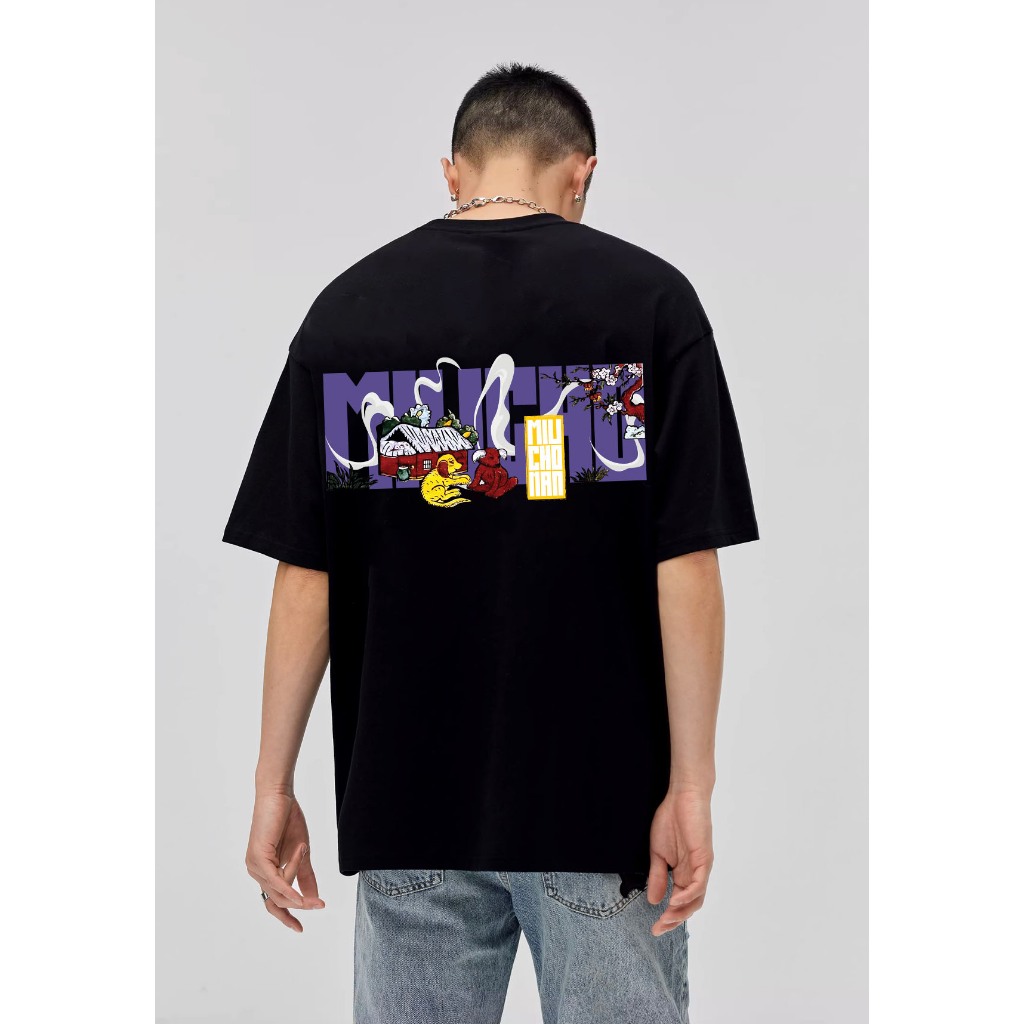 Áo thun nam form rộng 12 con giáp tuổi Tuất ( tuổi Chó) ATD448 Miucho Man cotton cổ tròn ingraphic_thumbnail_3