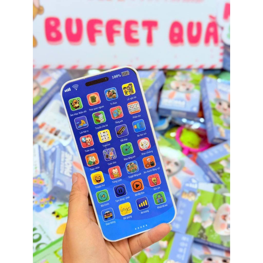 Điện Thoại Đồ Chơi Thông Minh Simba Shop Nghe Nhạc Học Tiếng Anh Chức Năng Đa Dạng Cho Bé 3-6 Tuổi_thumbnail_3