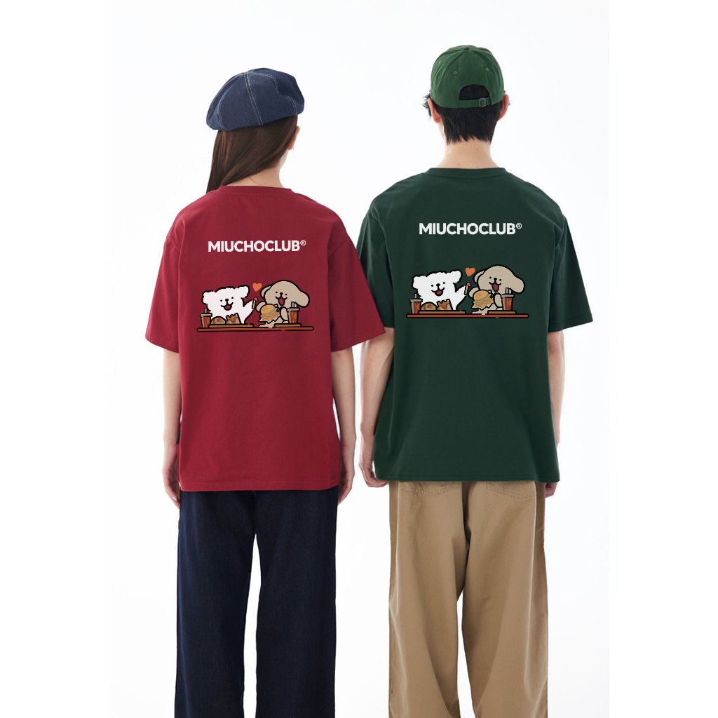 Áo thun form rộng local brand ATD841 Miucho tay ngắn vải cotton cổ tròn in mix_thumbnail_4