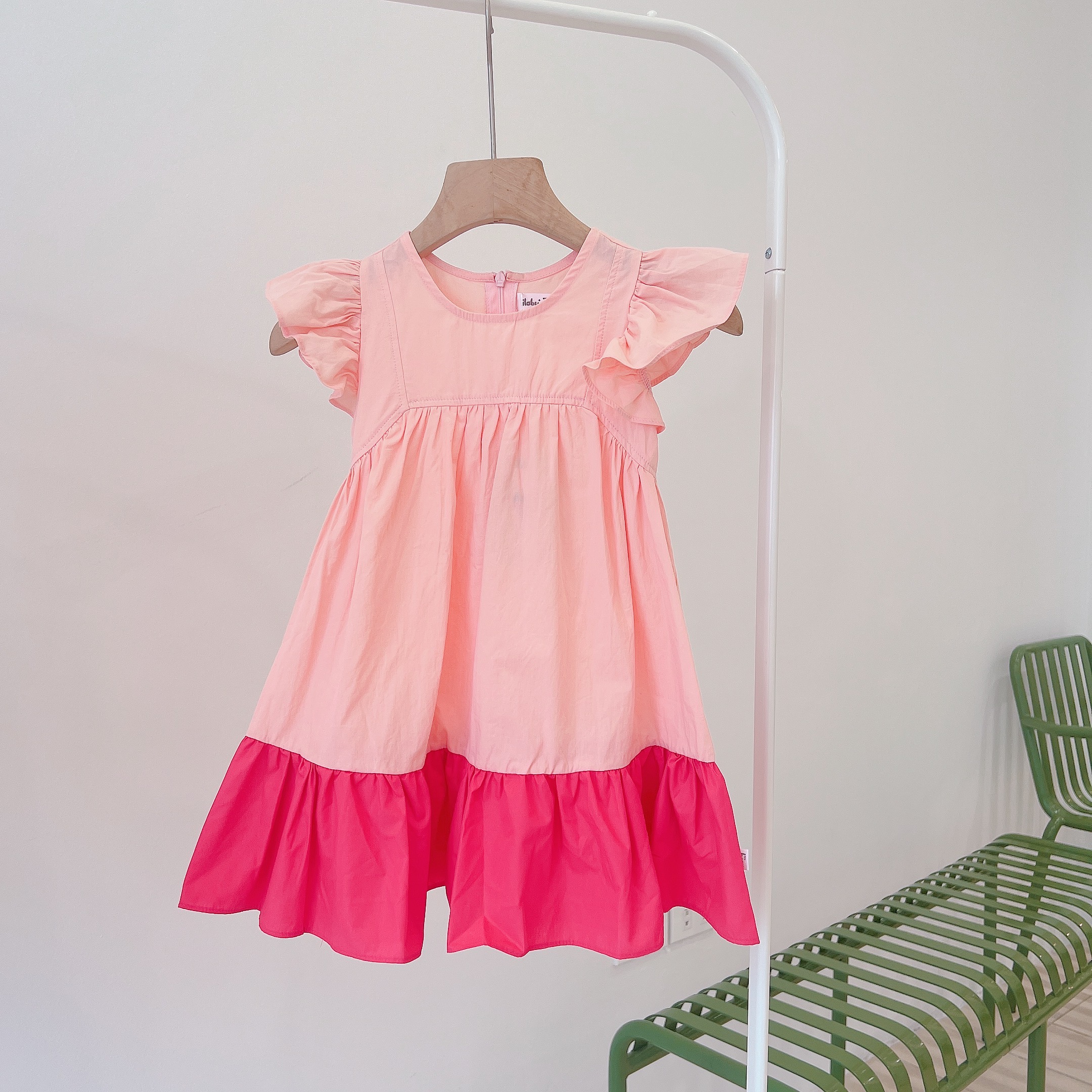 Váy phối tùng đuôi cá màu nổi_thumbnail_4