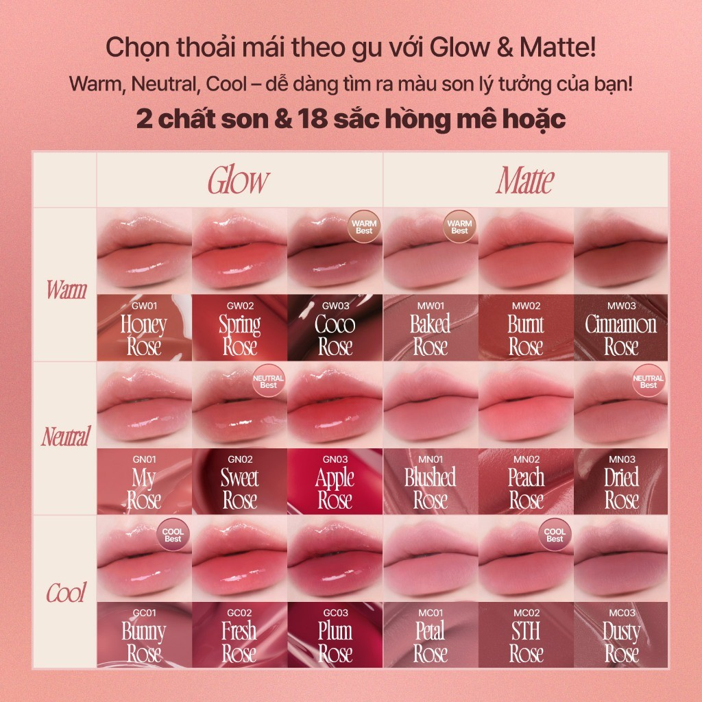 [FWEE] Son kem Fwee Rose Obsession Stay-Fit Tint