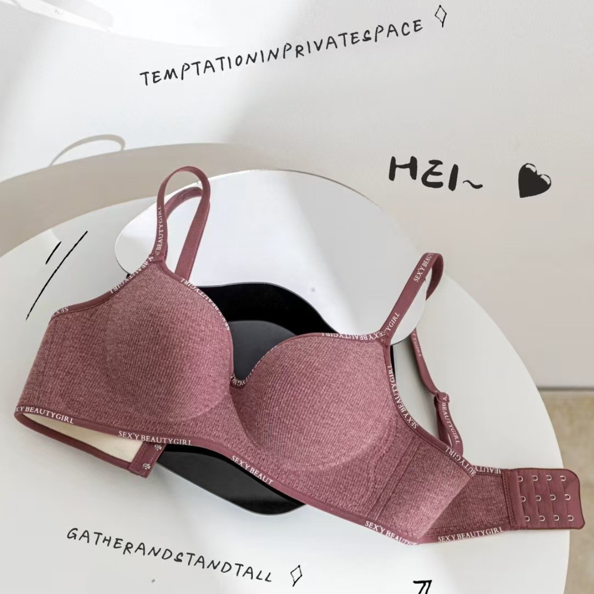 [Mã B55] Áo Lót Cotton Nữ  Mút Dày 5cm Nâng Vòng 1 Không Gọng Áo Bra Chất Cotton Không Gọng Có Mút Dày Đệm Tròn Gom Quả Chống Xệ Hạn Chế Ngấn Mỡ Lưng -- Vikam_thumbnail_11