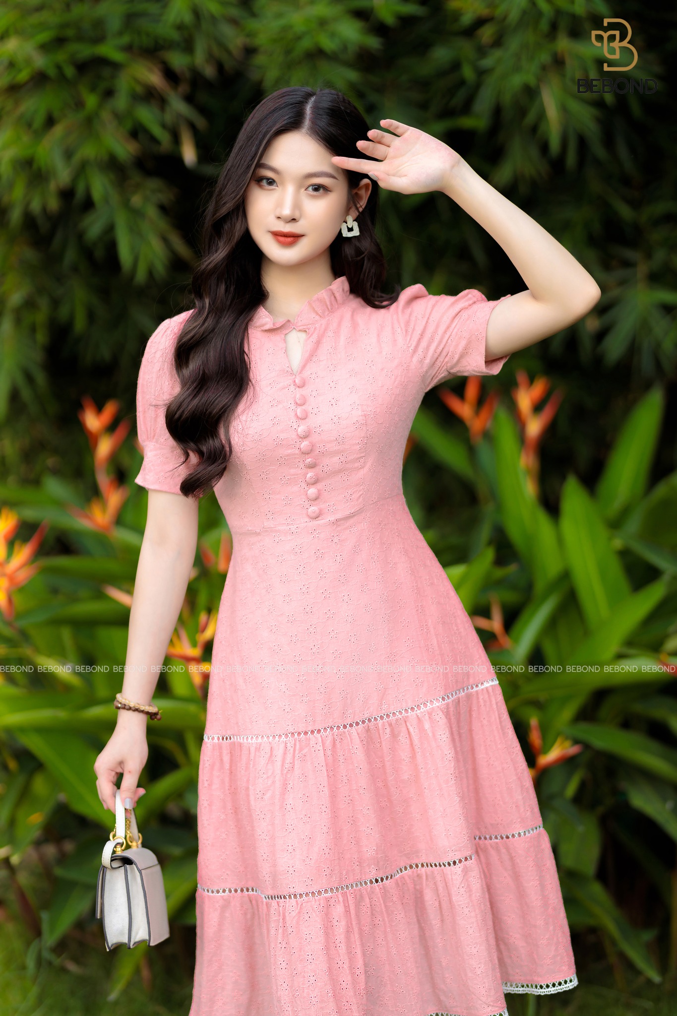 Đầm đũi HỒNG đuôi cá- Lana Dress