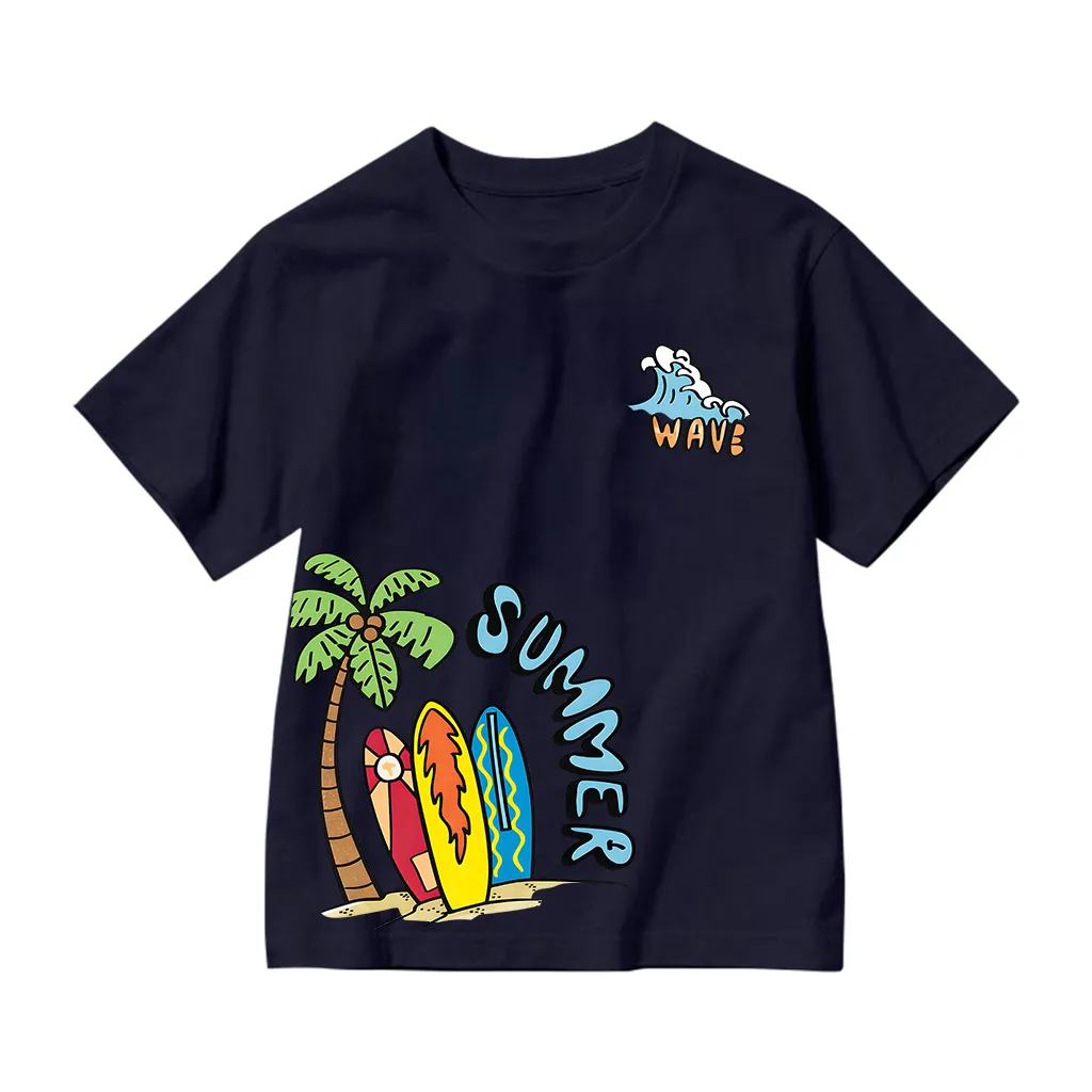 Áo thun bé trai bé gái hoạt hình mùa hè Kado 3432_thumbnail_13