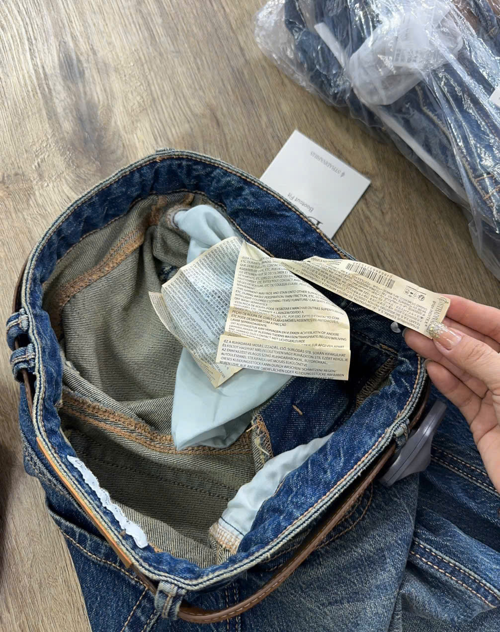 Q336 QUẦN JEAN ỐNG LOE ( KÈM THẮT LƯNG )_thumbnail_10