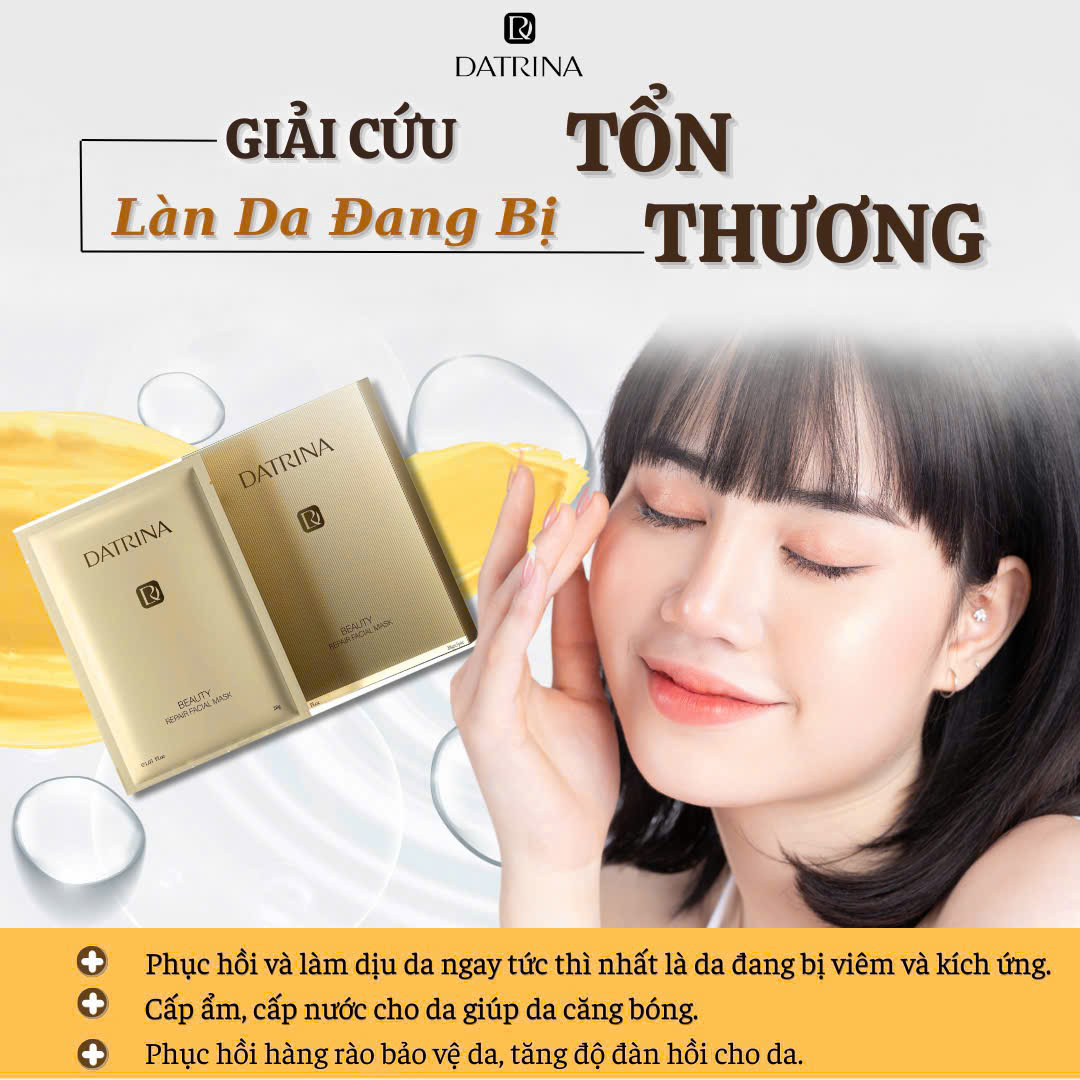 MẶT NẠ HOA CÚC VÀNG