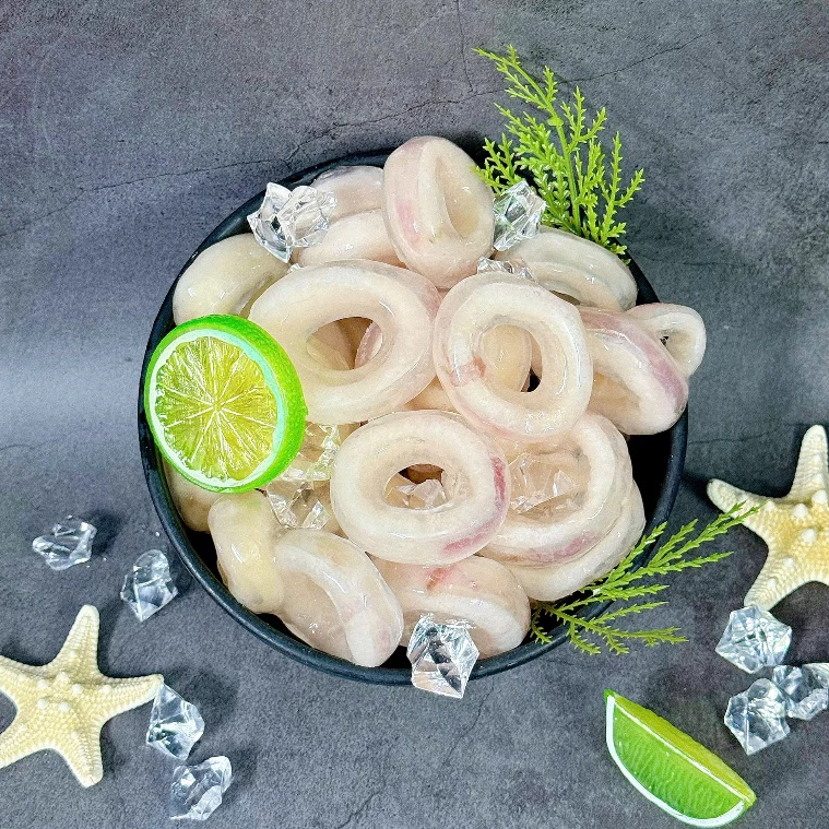 Mực ống Cắt khoanh Dày thịt, Tiện lợi cho chế biến_thumbnail_3