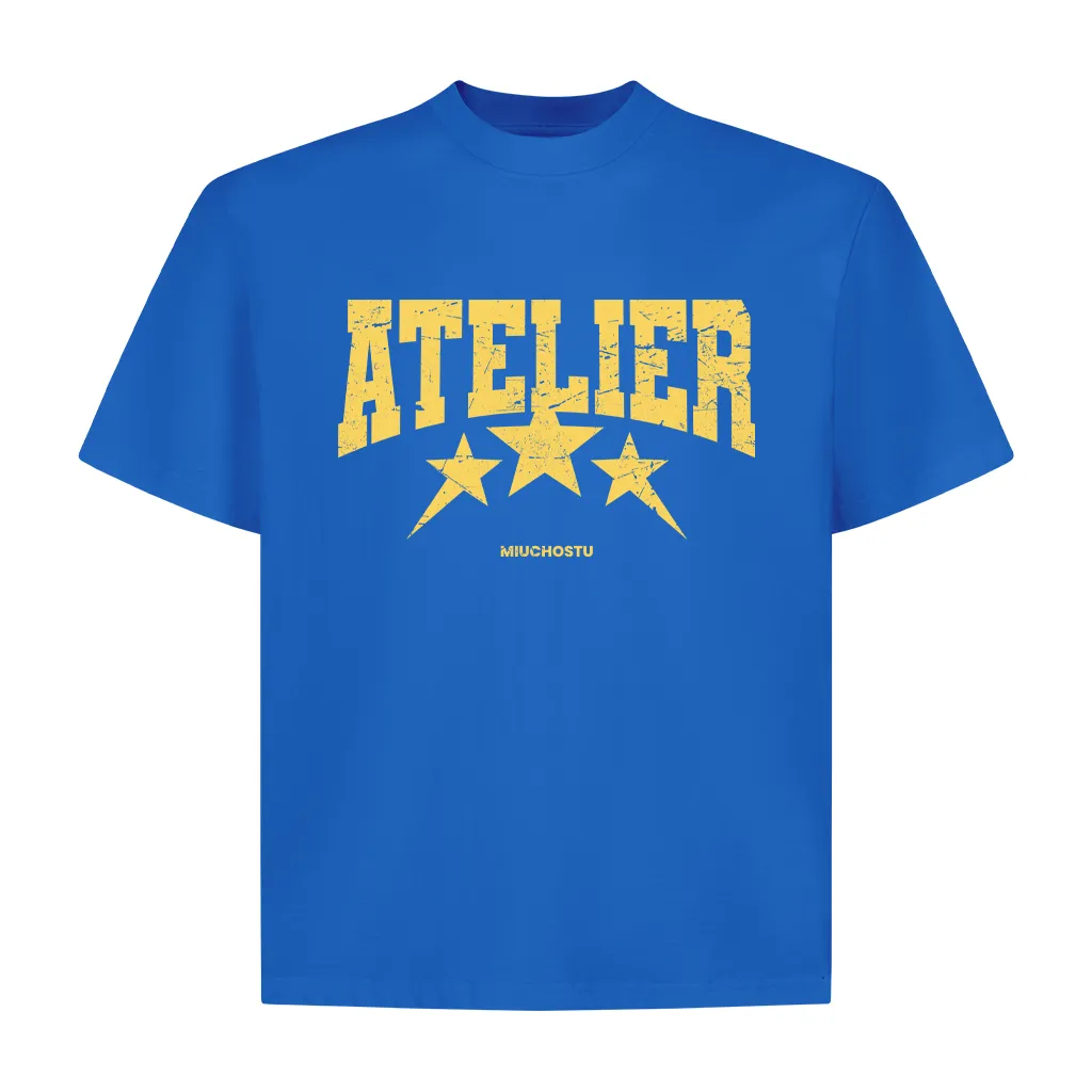 Áo thun boxy unisex Miucho Club vải cotton mềm mại thoáng mát Atelier in mix 2673_thumbnail_13