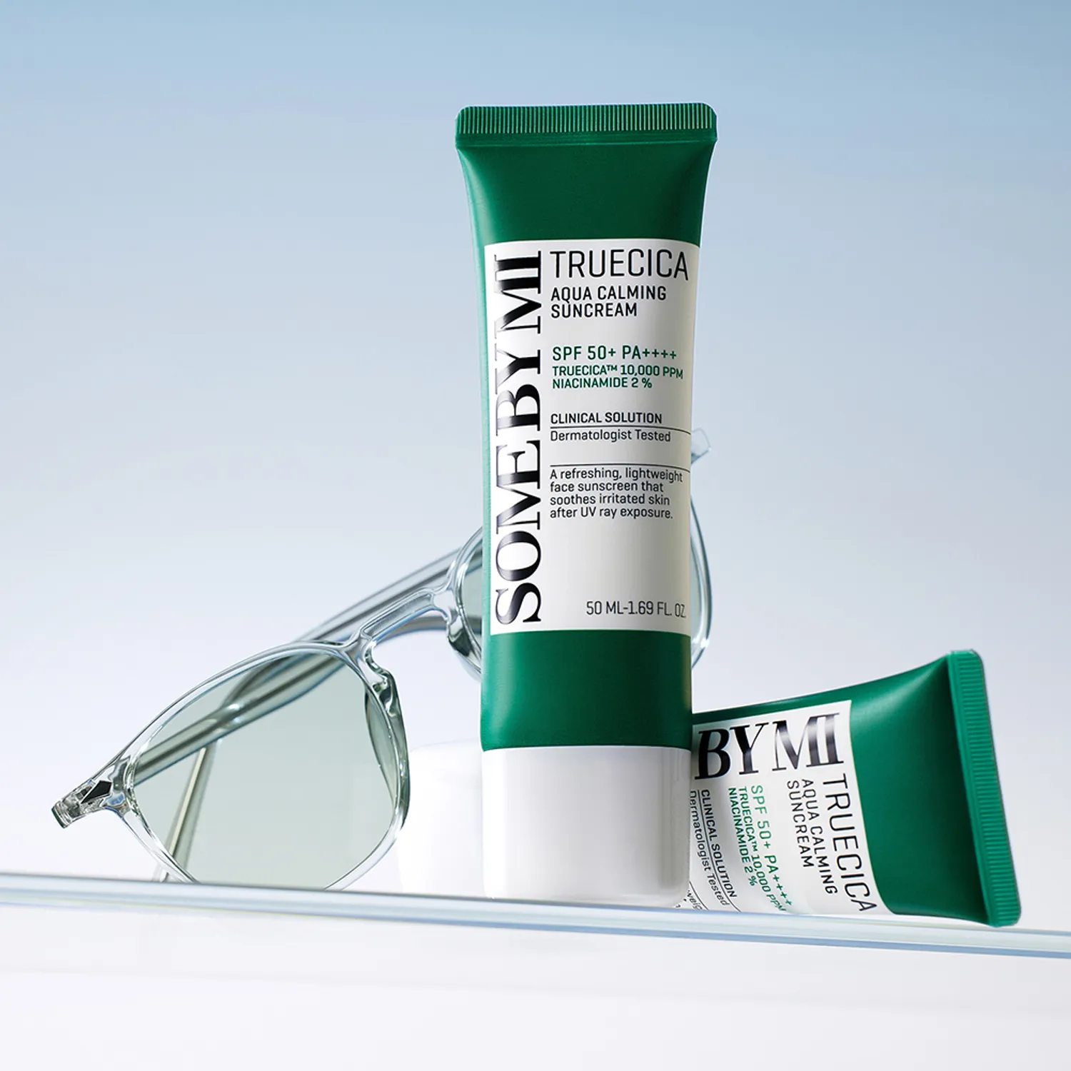 Some By Mi Truecica Aqua Calming Sunscreen SPF 50+ PA++++ 50 ML_thumbnail_0