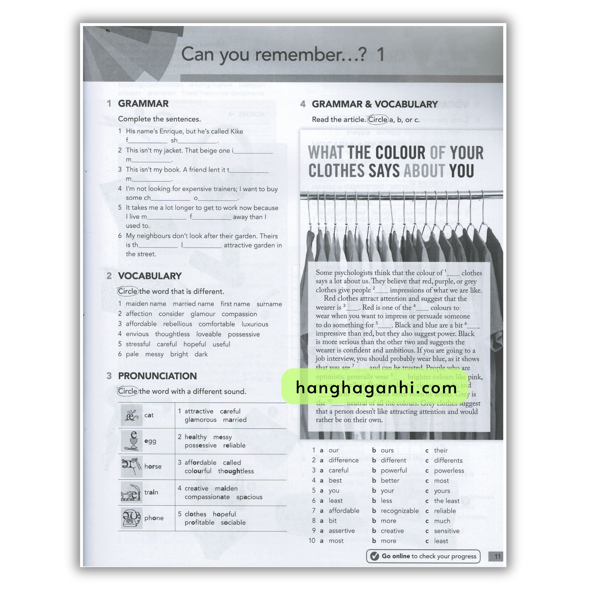 English File: Intermediate PLUS Workbook with key (Fourth Edition)_thumbnail_5