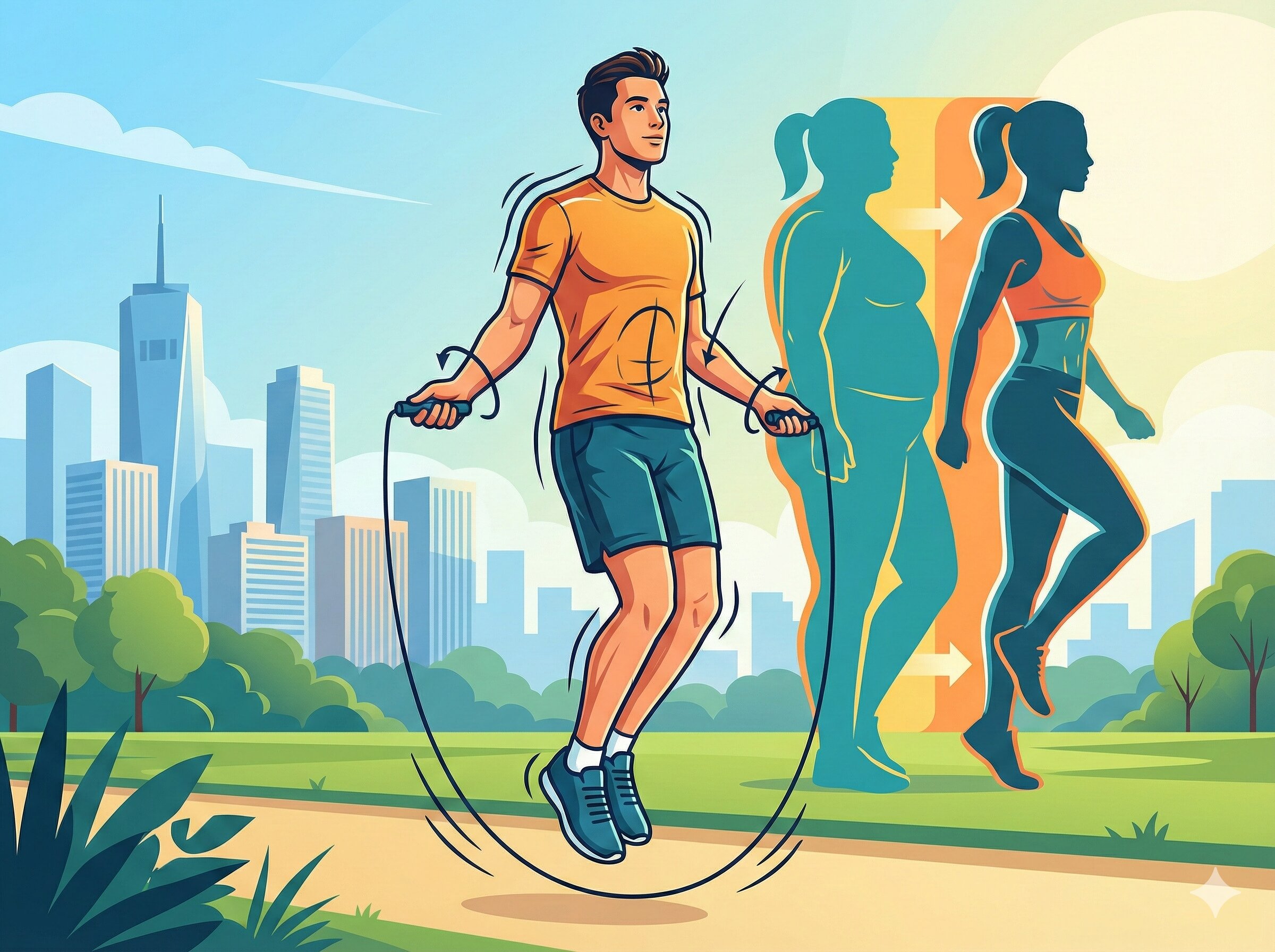 Nhảy Dây Giảm Cân Đúng Cách 30 Phút Đốt 500 Calo Tại Nhà