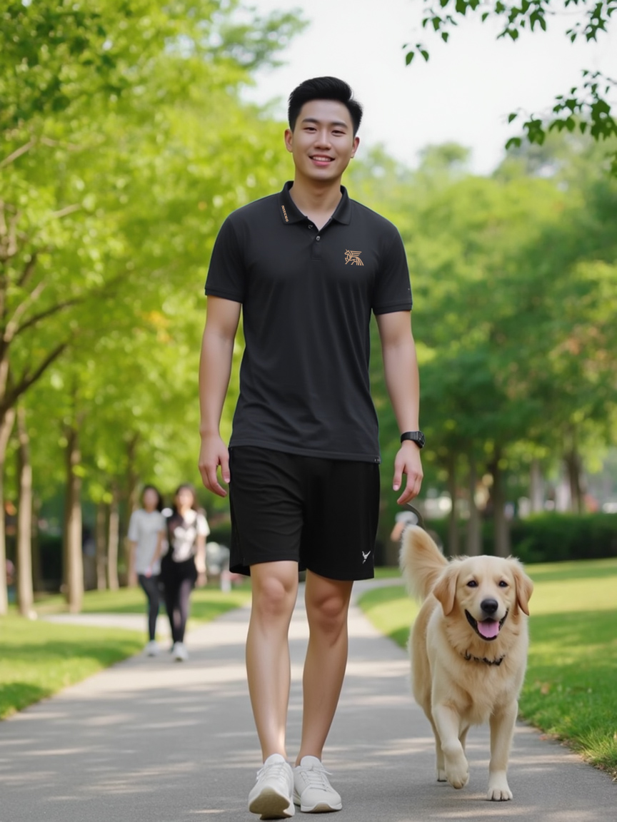 Áo polo nam form vừa 1932 Miucho Iconic vải cá sấu đứng form thoáng mát in basic_thumbnail_2