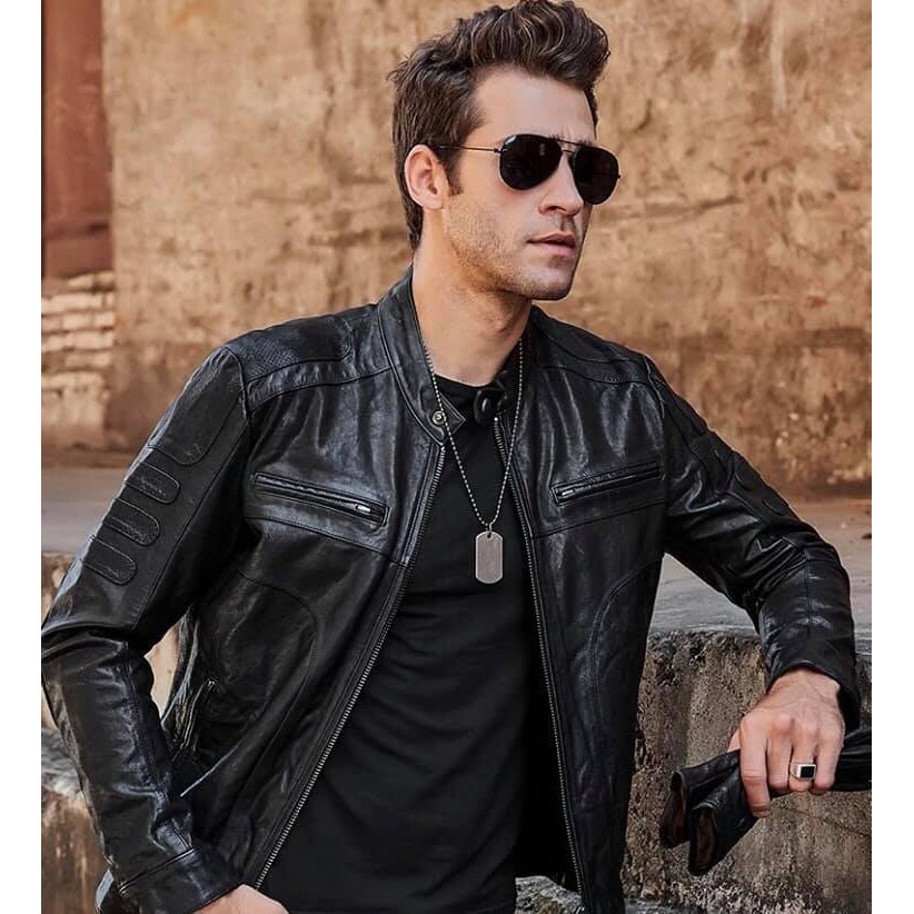 99+ Cách phối đồ với áo khoác da nam thời trang, phong cách, chuẩn Fashionista