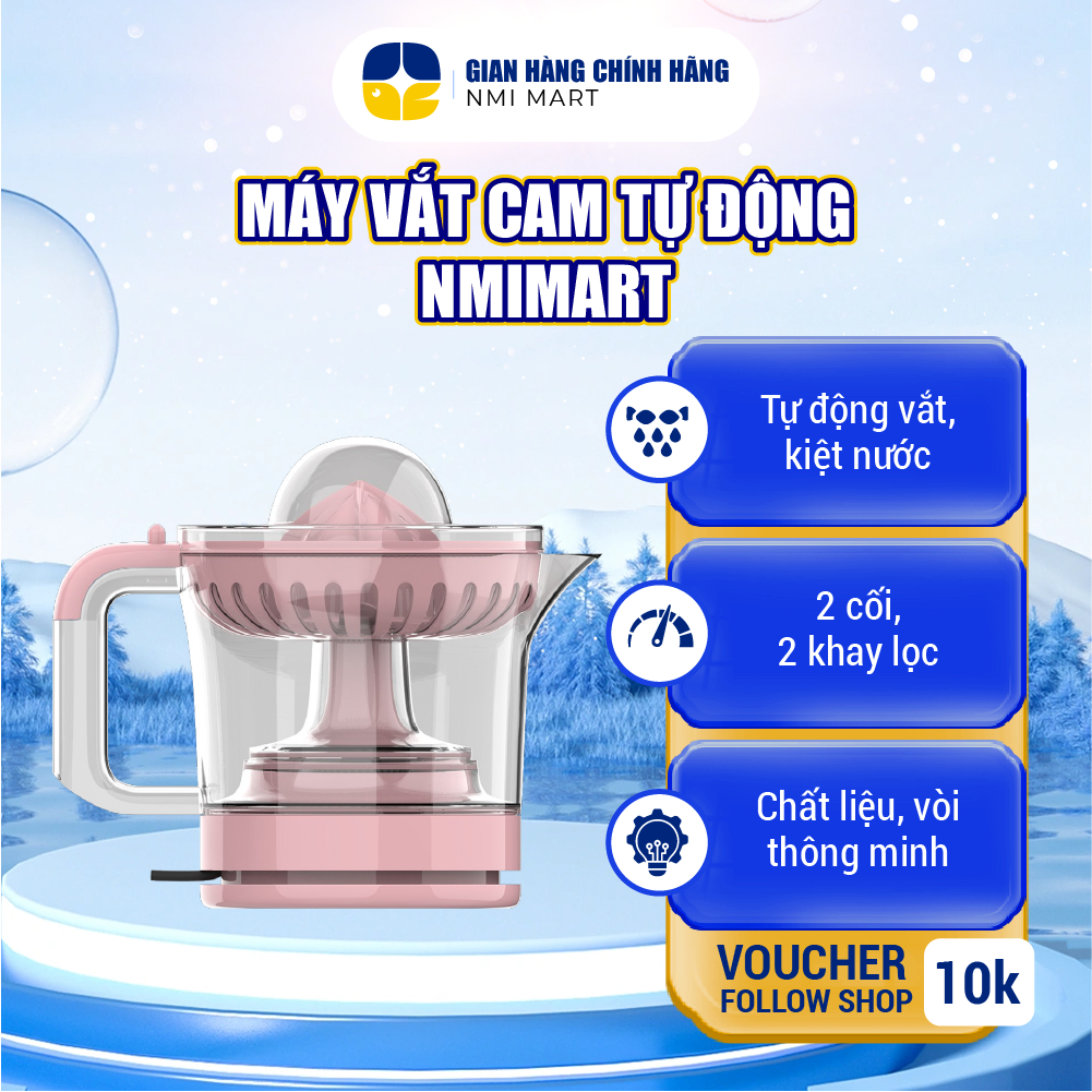 Máy Vắt Cam tự động NMIMART OJH-001-PK 30W 600ML BH 12 Tháng - Hàn Quốc - 19578387828