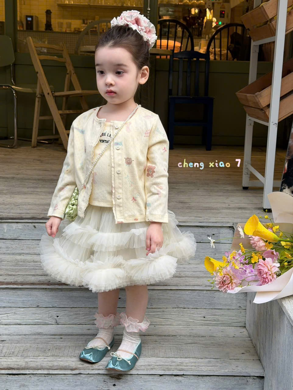 (E26) set Áo cardigan thun mỏng kèm áo 2 dây màu vàng chanh CX7_thumbnail_1