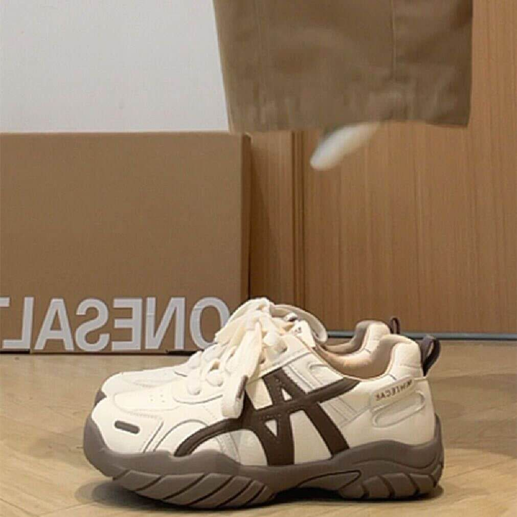 Giày Sneaker Nữ Đế Cao 4cm Thời Trang Cá Tính, Giày Thể Thao Nữ Độn Đế Tôn Dáng Đi Học Đi Chơi_thumbnail_5