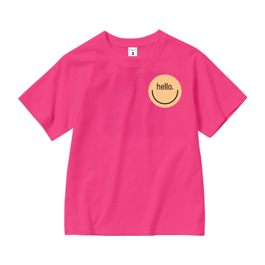 Áo thun cho bé gái form rộng basic AED1172 Miucho Kid tay ngắn cổ tròn in artwork_thumbnail_10