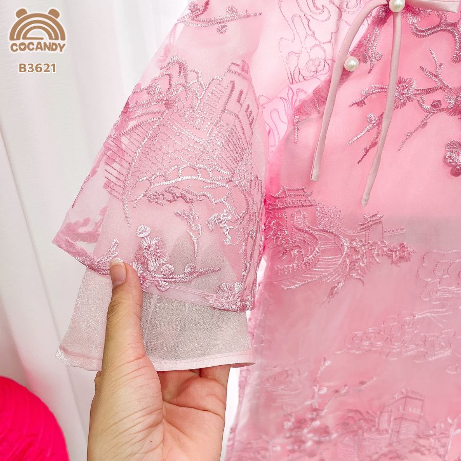 Bộ áo dài HỒNG Mai Chi_thumbnail_4