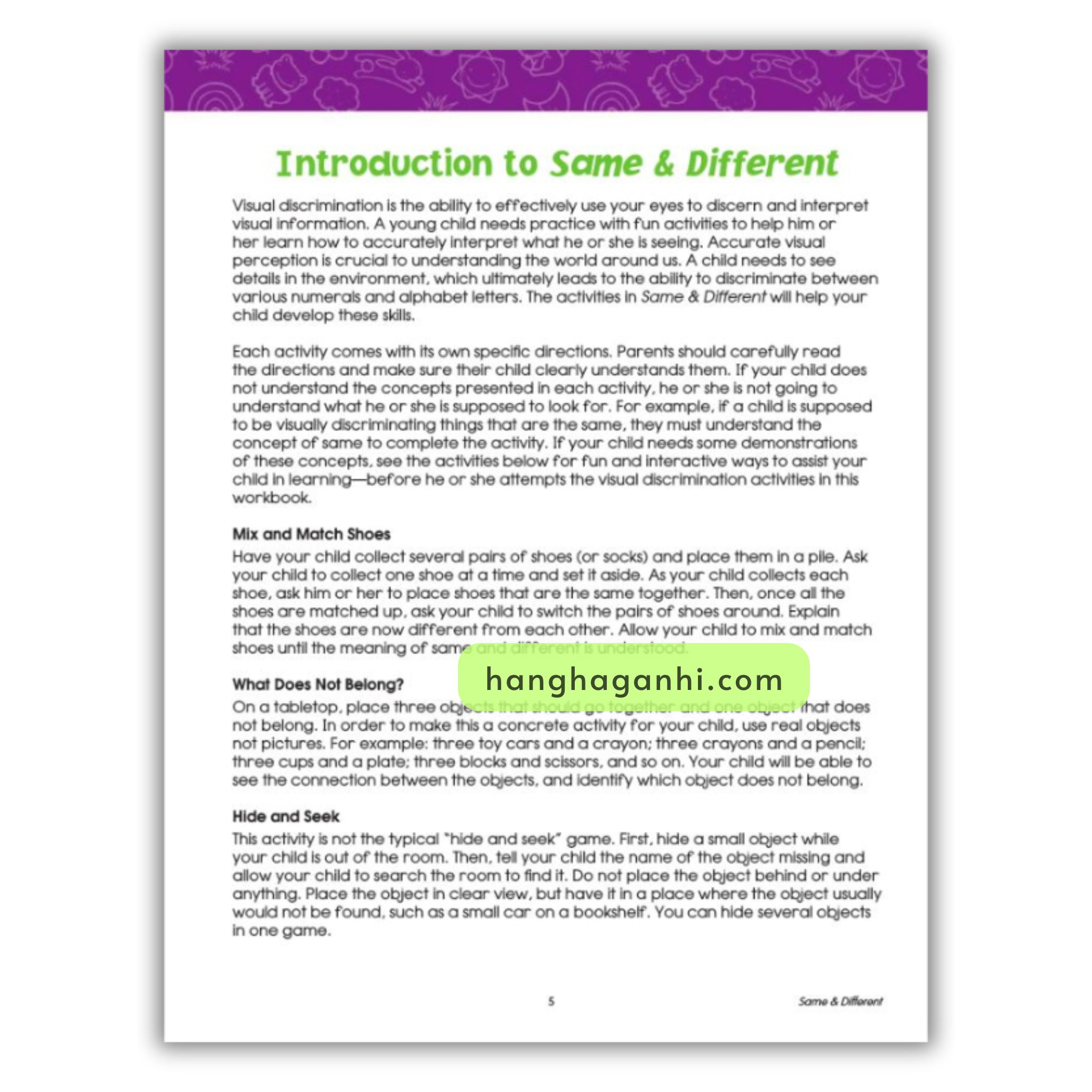 Spectrum 3+ Same & Different Basic Beginnings, sách Mỹ cho bé_thumbnail_3