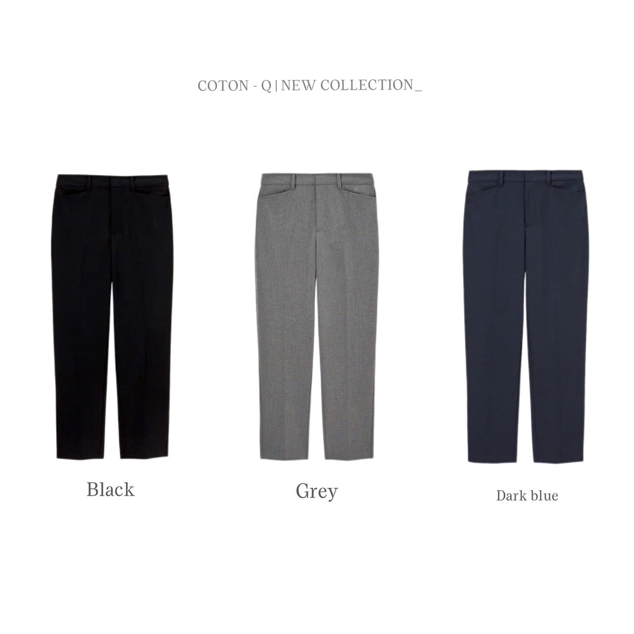 HQ57 Quần tây ( XANH ĐEN )