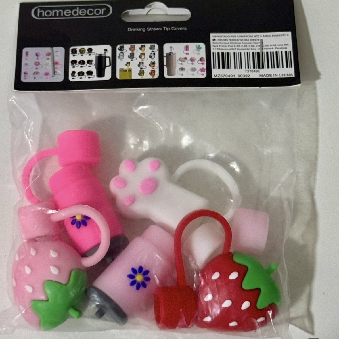 TAPITAS PARA PAJITA INOX