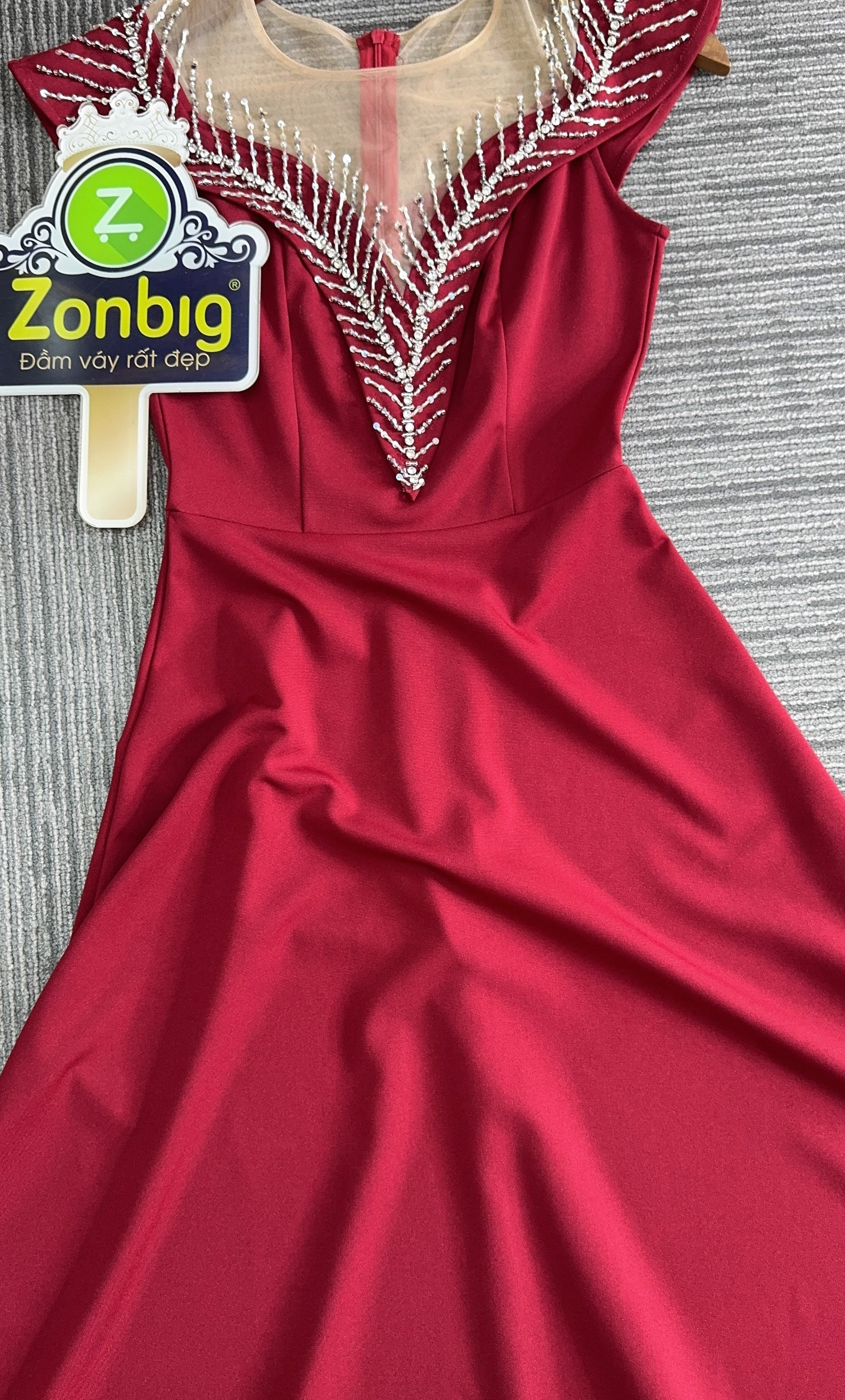 Đầm xòe - Y1878 - Thương hiệu Zonbig_thumbnail_5