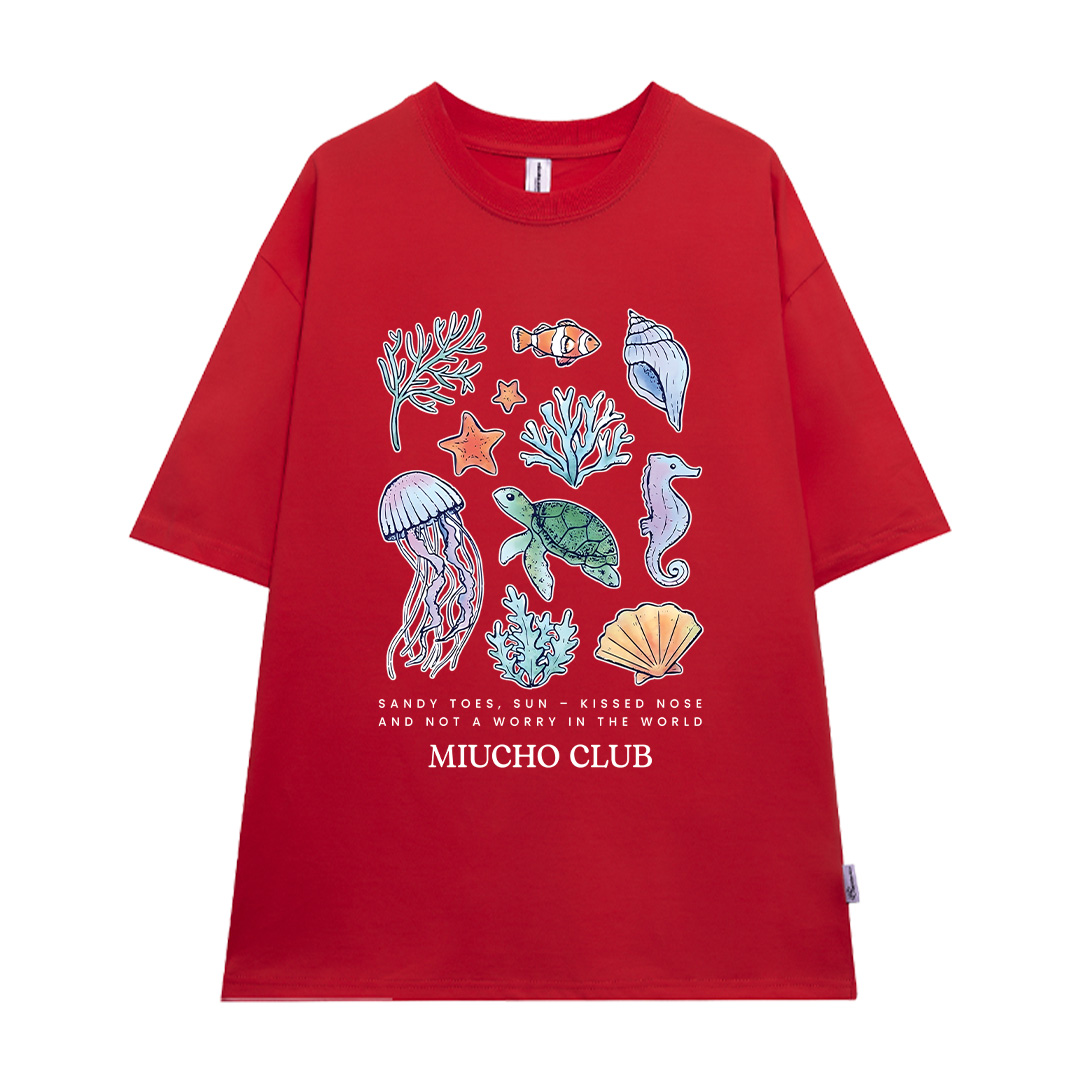 Áo thun form rộng unisex mùa hè ATD1025 Miucho tay lỡ cổ tròn in mix_thumbnail_21