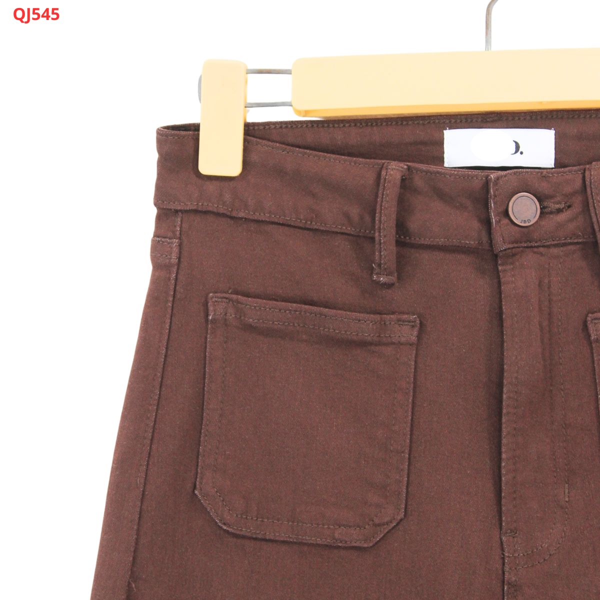 QJ545 - Jeans ống rộng nâu_thumbnail_6
