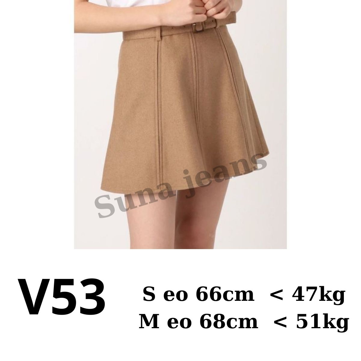 V53 – Chân váy Chữ A