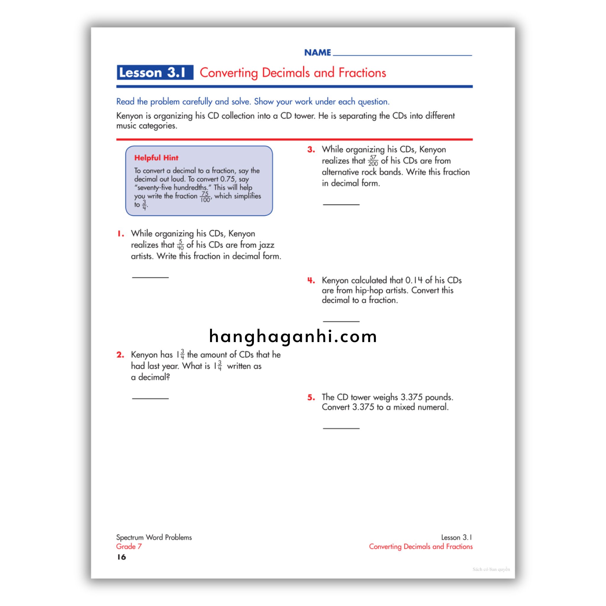 Spectrum Word Problems Workbook Grade 7_thumbnail_5