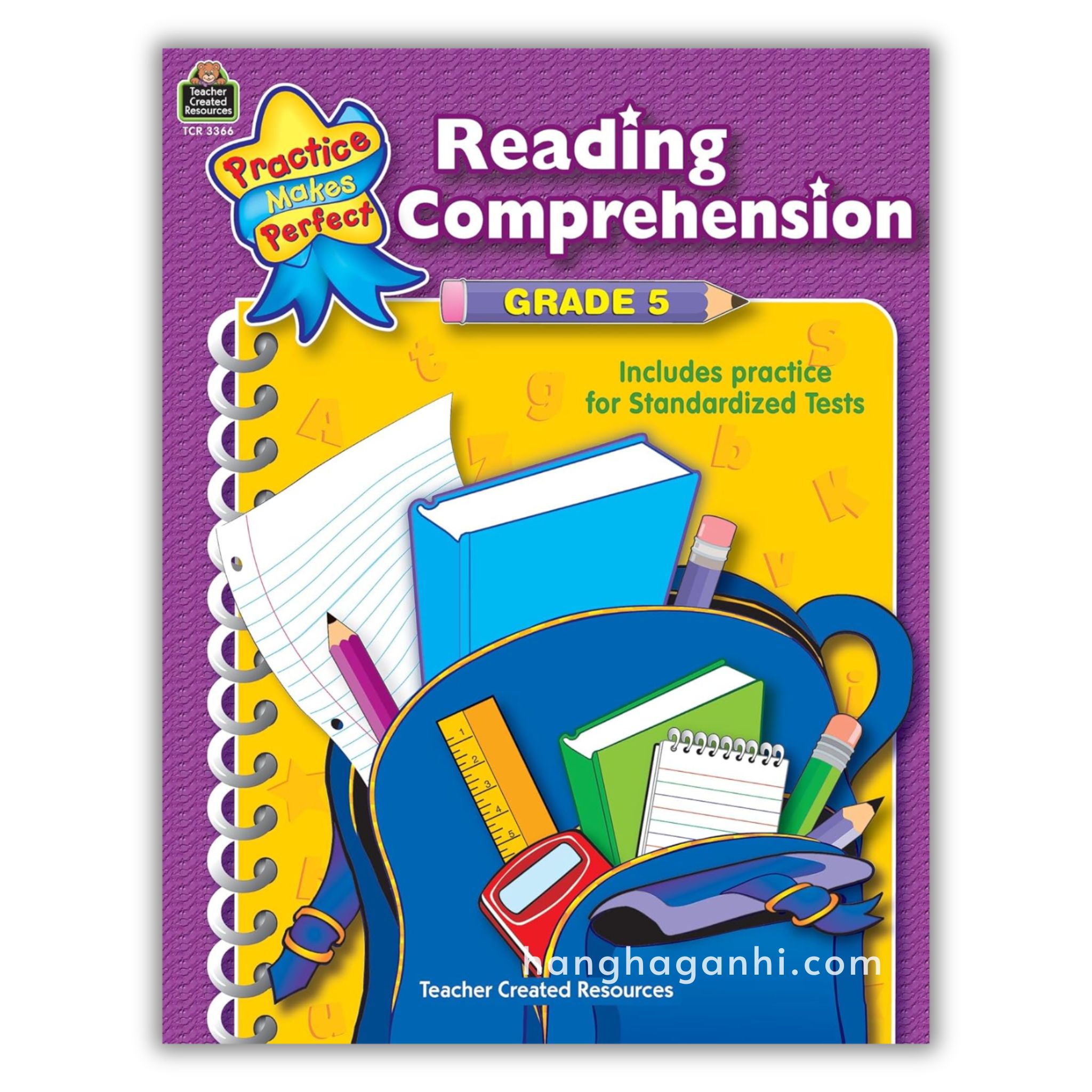Reading Comprehension Grade 5 Teacher Created Resources, sách đọc hiểu lớp 5_thumbnail_0