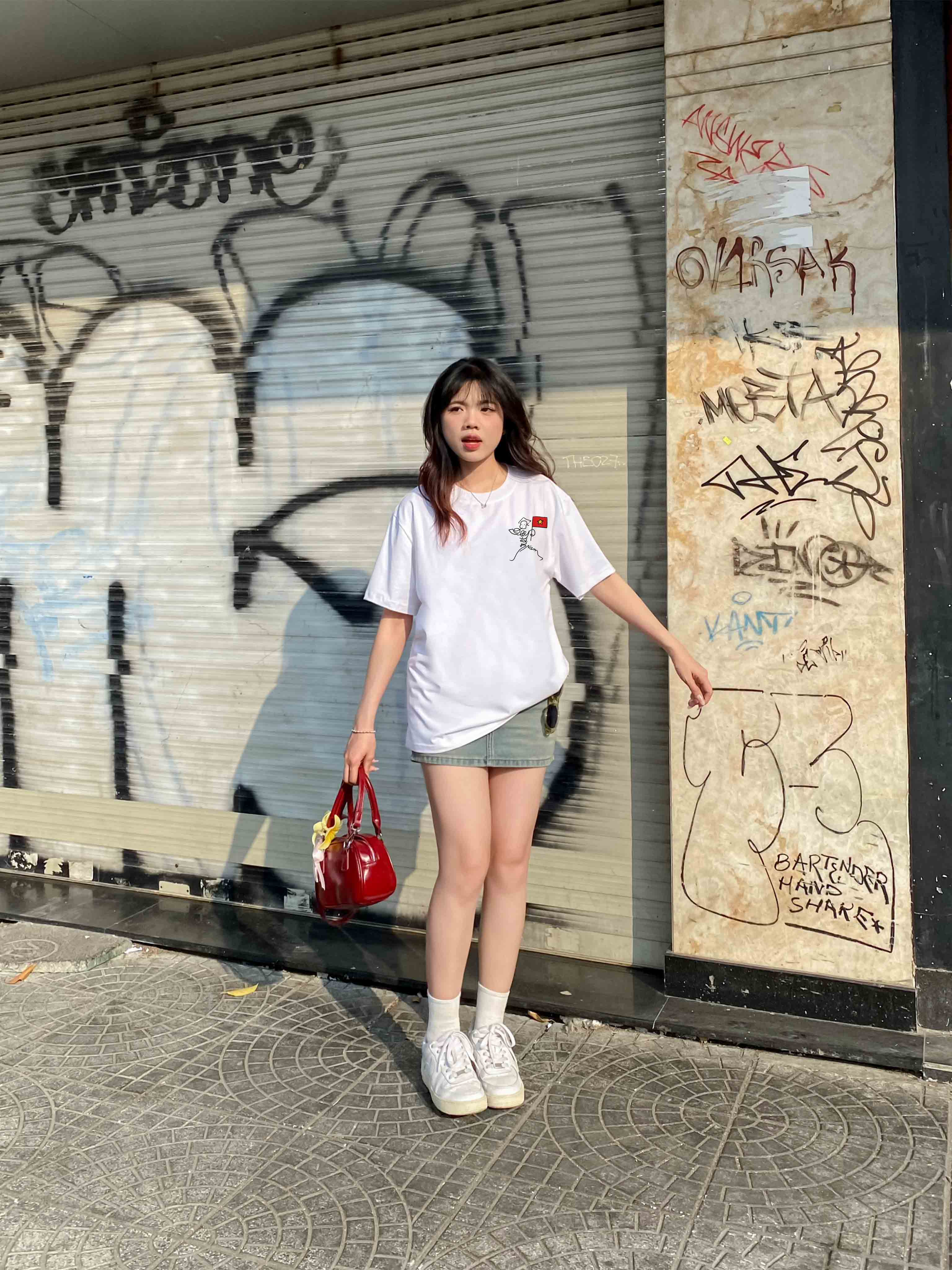 Áo thun Việt Nam tôi yêu form rộng 2117 Miucho cổ tròn vải cotton 4c 220gsm thoáng mát in artwork_thumbnail_4