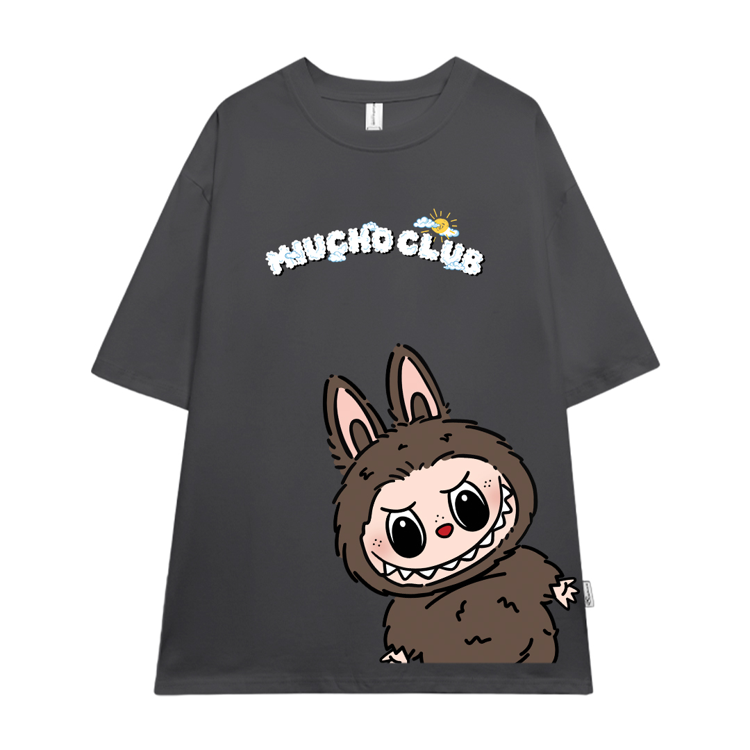 Áo phông labubu form rộng unisex ATD1437 Miucho tay ngắn cổ tròn in mix_thumbnail_13