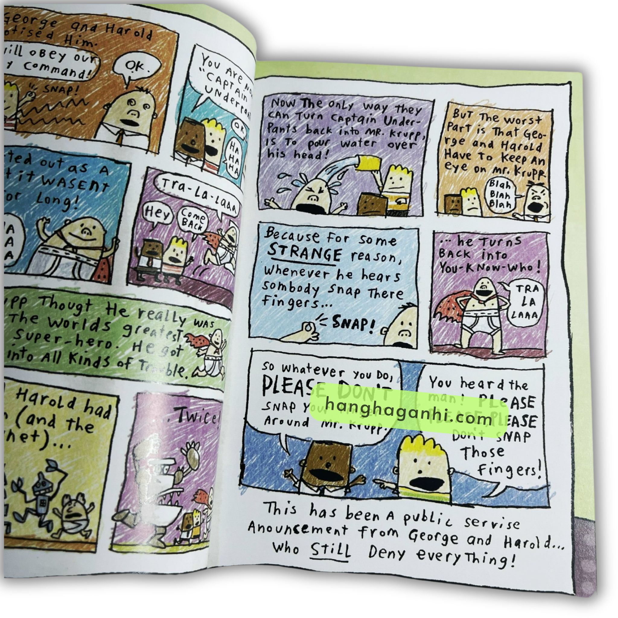 Captain Underpants Bản Màu-14 cuốn, Thuyền Trưởng Quần Chíp Bản tiếng Anh [Sách nhập khẩu]_thumbnail_8