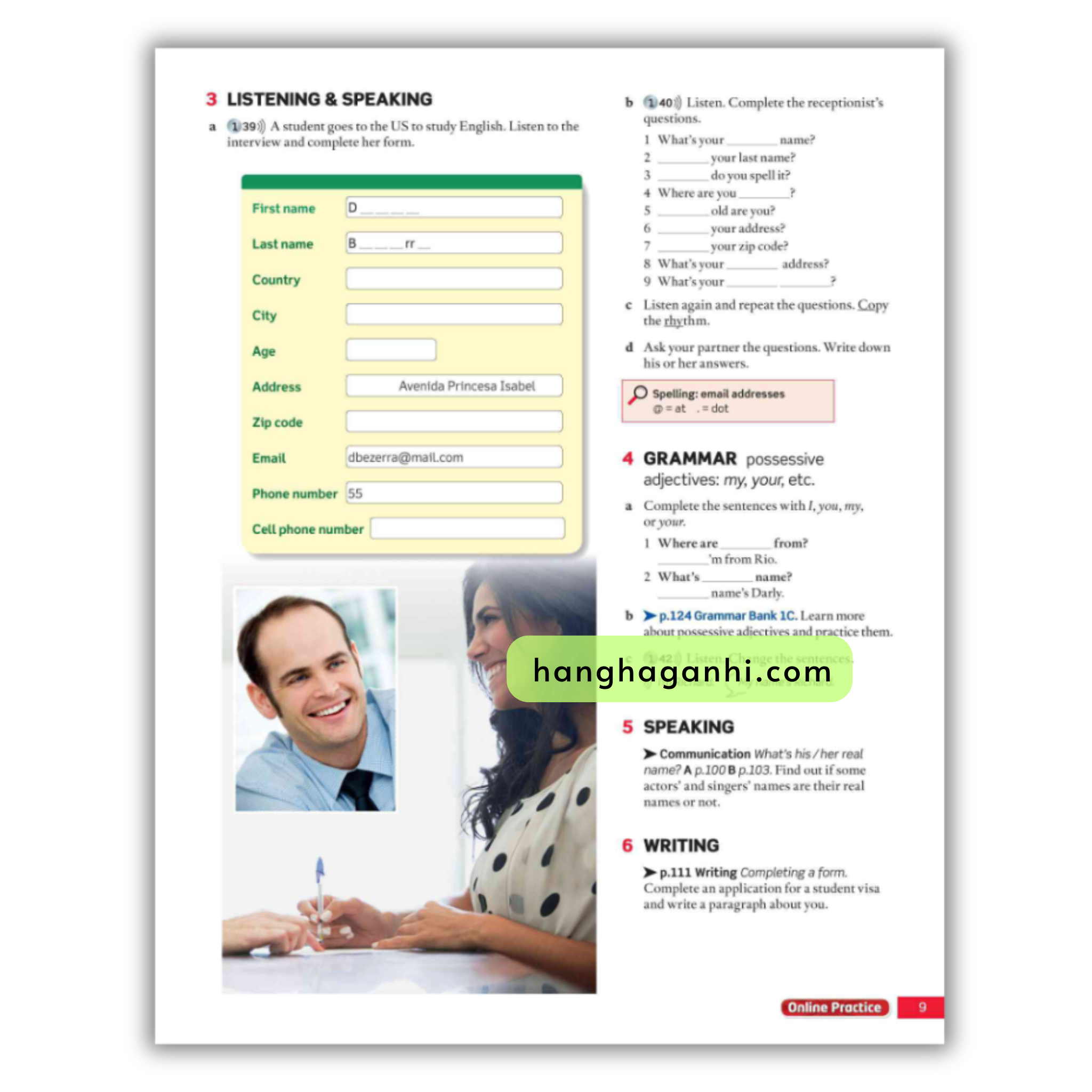 American English File 1 Student Book (Second Edition)_thumbnail_3