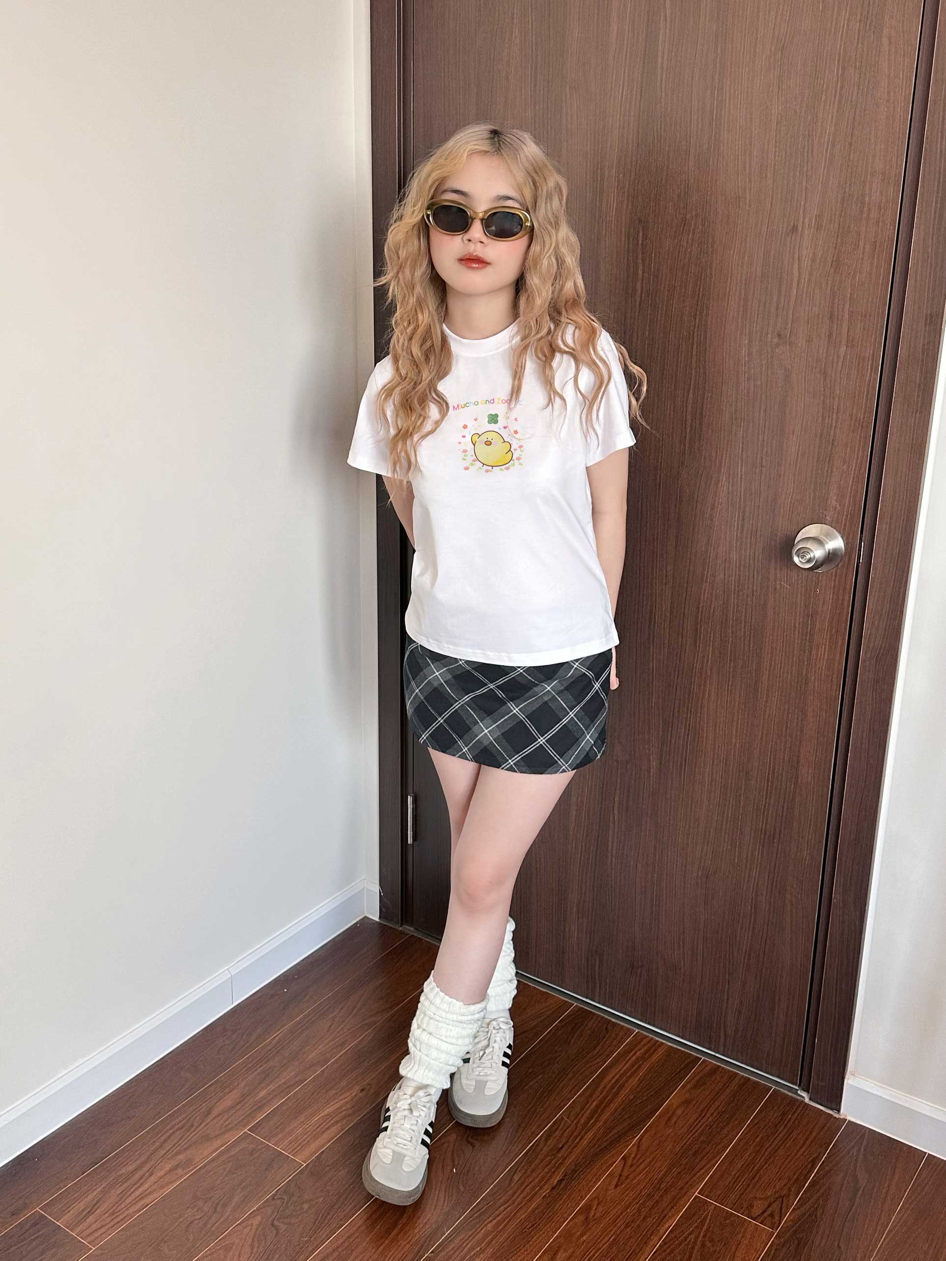 Áo baby tee 12 con giáp tuổi Dậu ( tuổi gà) ABD404 Miucho cotton cổ tròn in graphic_thumbnail_2