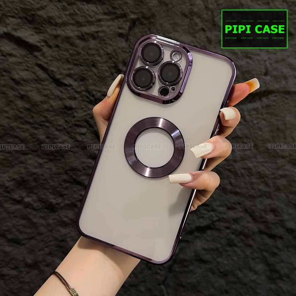 Ốp Lưng iPhone 14 Pro - Water - Tím