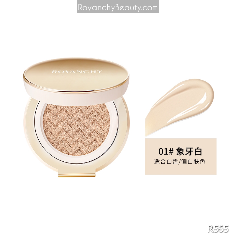 Kem nền R565 ROVANCHY Cushion Che Khuyết Điểm, Dưỡng Ẩm, Chống Nắng, Tông Tự Nhiên - 2 Màu (#01 #02)_thumbnail_1