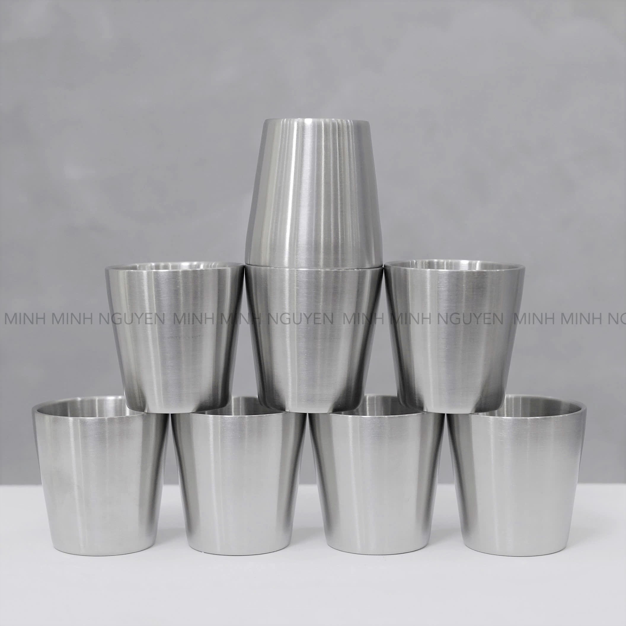 SET LY inox HÀN (8C)