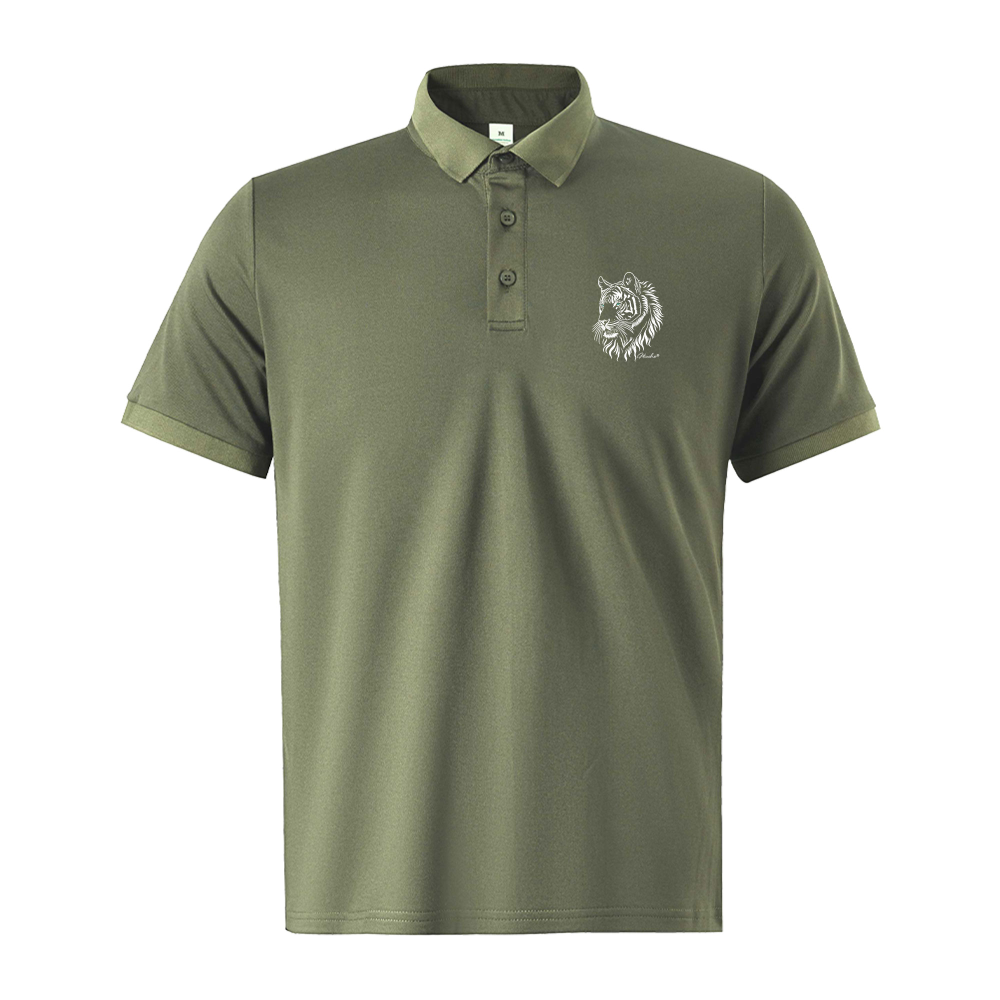 Áo polo nam form vừa 1881 Miucho Iconic vải cá sấu đứng form thoáng mát in artwork_thumbnail_12