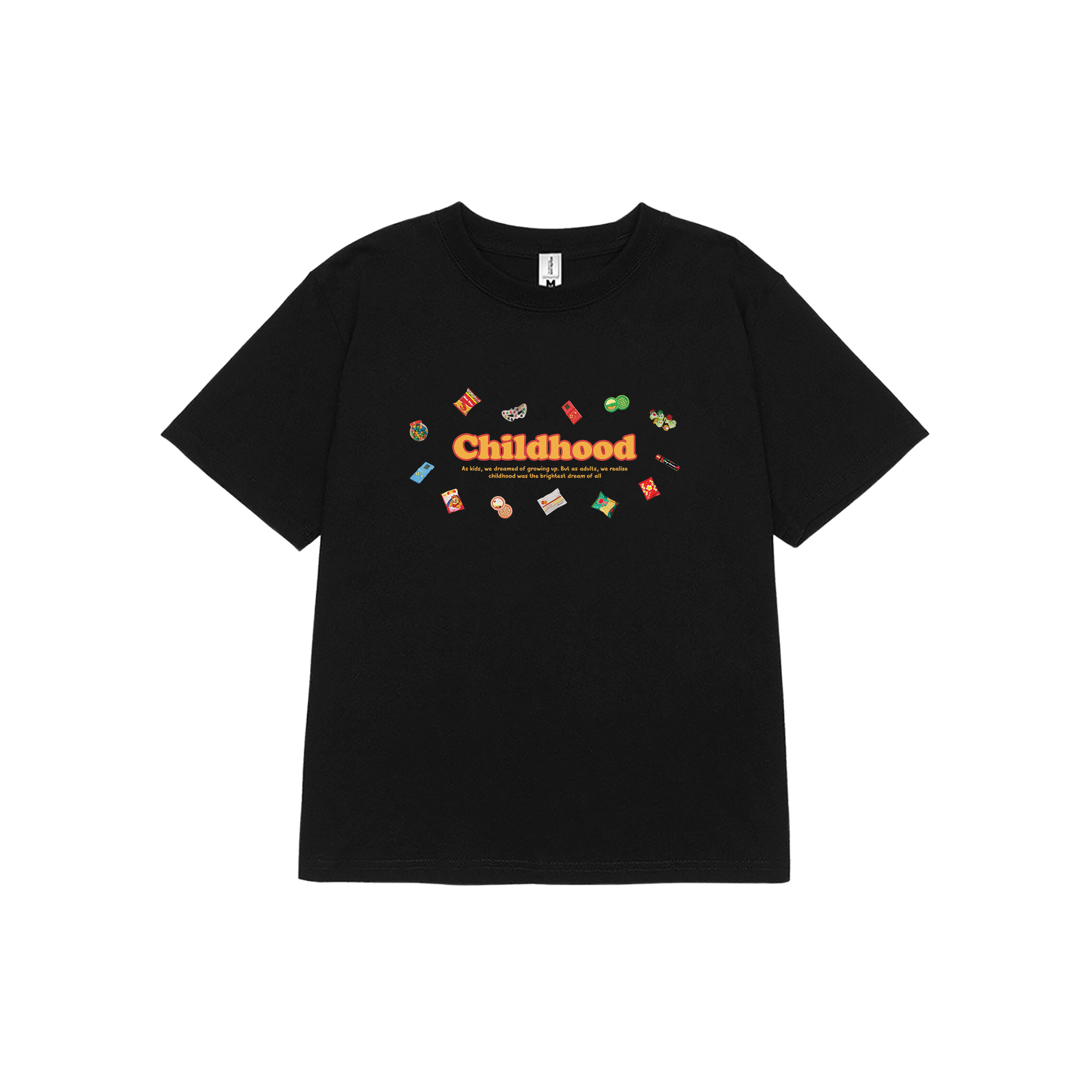 Áo phông nam child hood form boxy 2169 Miucho Club vải cotton 2c 250gsm cổ tròn in mix_thumbnail_17