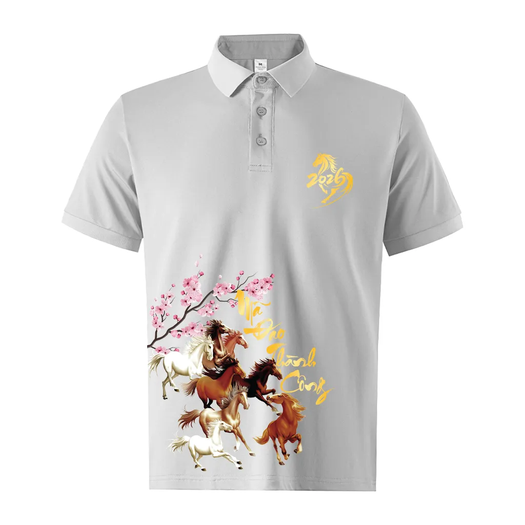 Áo polo Tết Bính Ngọ form vừa nam Miucho Iconic vải poly cá sấu thoáng mát trẻ trung 2991_thumbnail_12