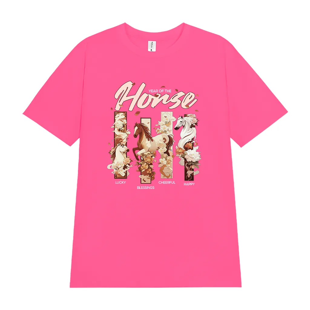 Áo thun Tết Bính Ngọ nữ form vừa Miucho Chic vải mềm mại thoáng mát hình in sắc nét 3015_thumbnail_9