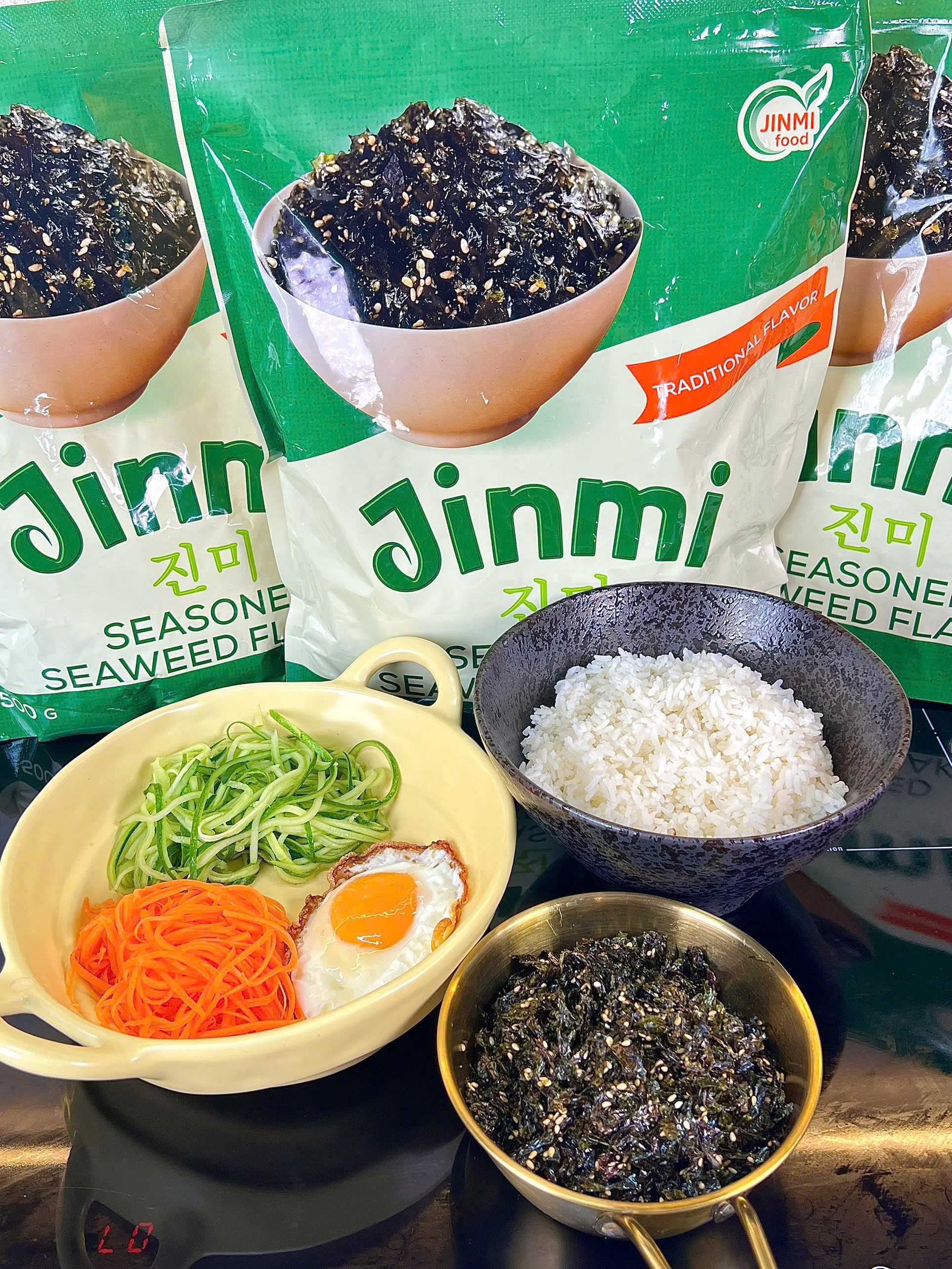 Rong biển Jinmi sấy giòn loại đặc biệt túi lớn 500g_thumbnail_6