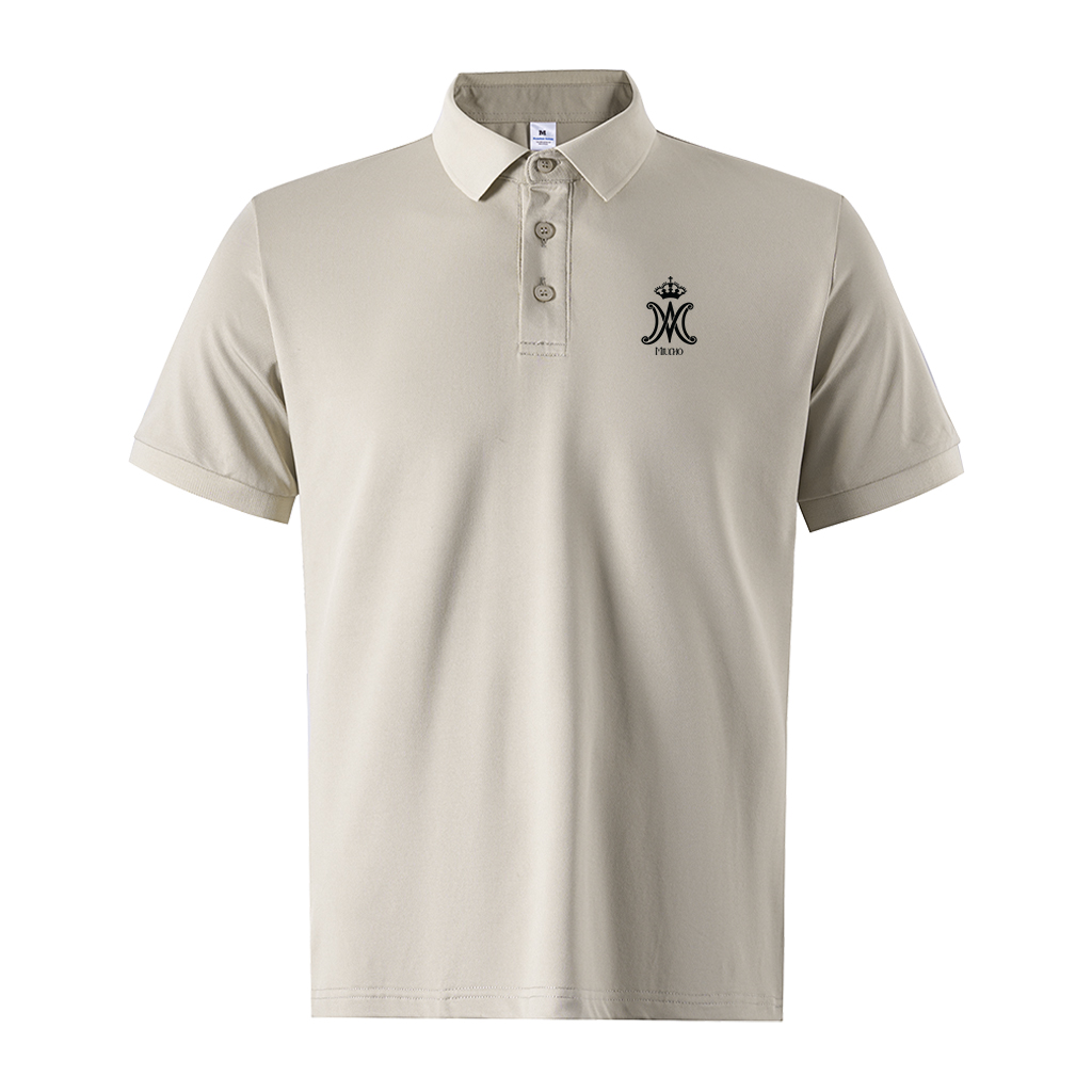 Áo polo nam form vừa 1864 Miucho Iconic vải cá sấu đứng form thoáng mát in basic_thumbnail_9