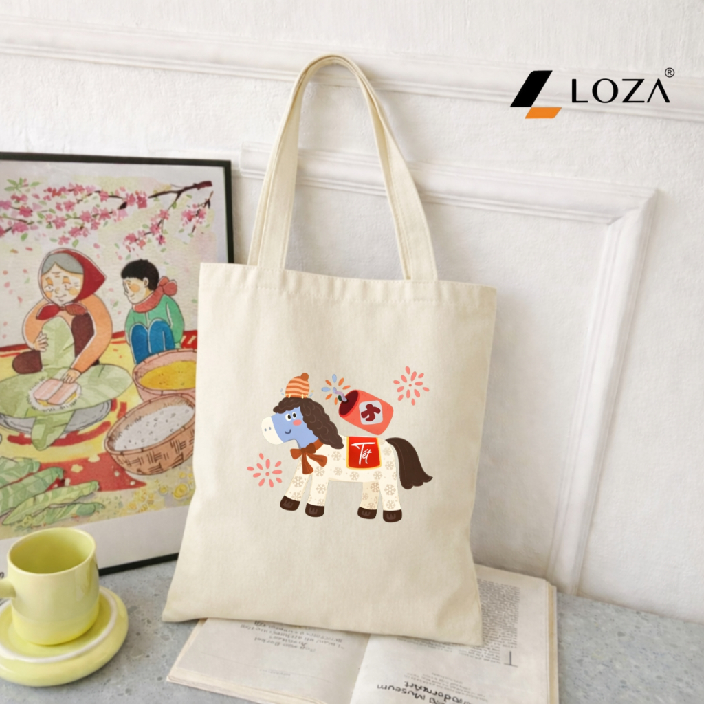 Túi Tote  in hình BST Tết Bính Ngọ 2026  - TOTE33_thumbnail_8