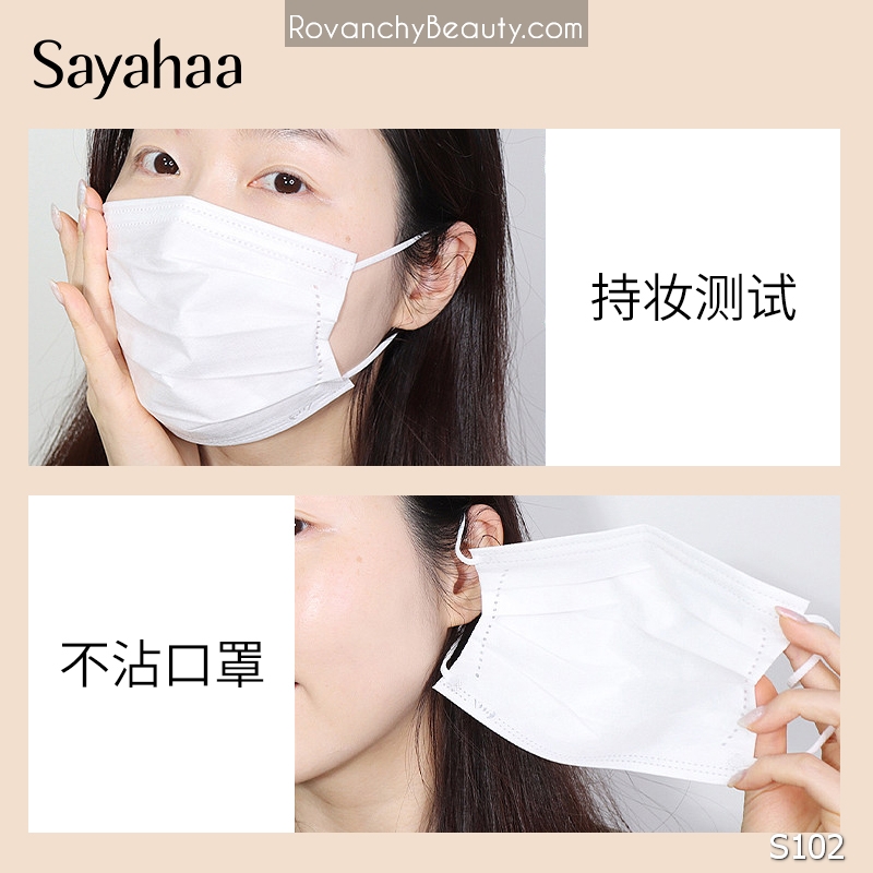 S102 Kem nền Sayahaa Lasting Light - Mỏng nhẹ, che phủ tự nhiên, giữ lớp nền bền đẹp suốt 12H, dưỡng da ẩm mịn 30g_thumbnail_14