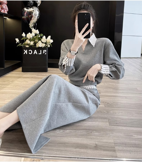 Áo Len Phối Cổ Kẻ Sọc Xám_thumbnail_4