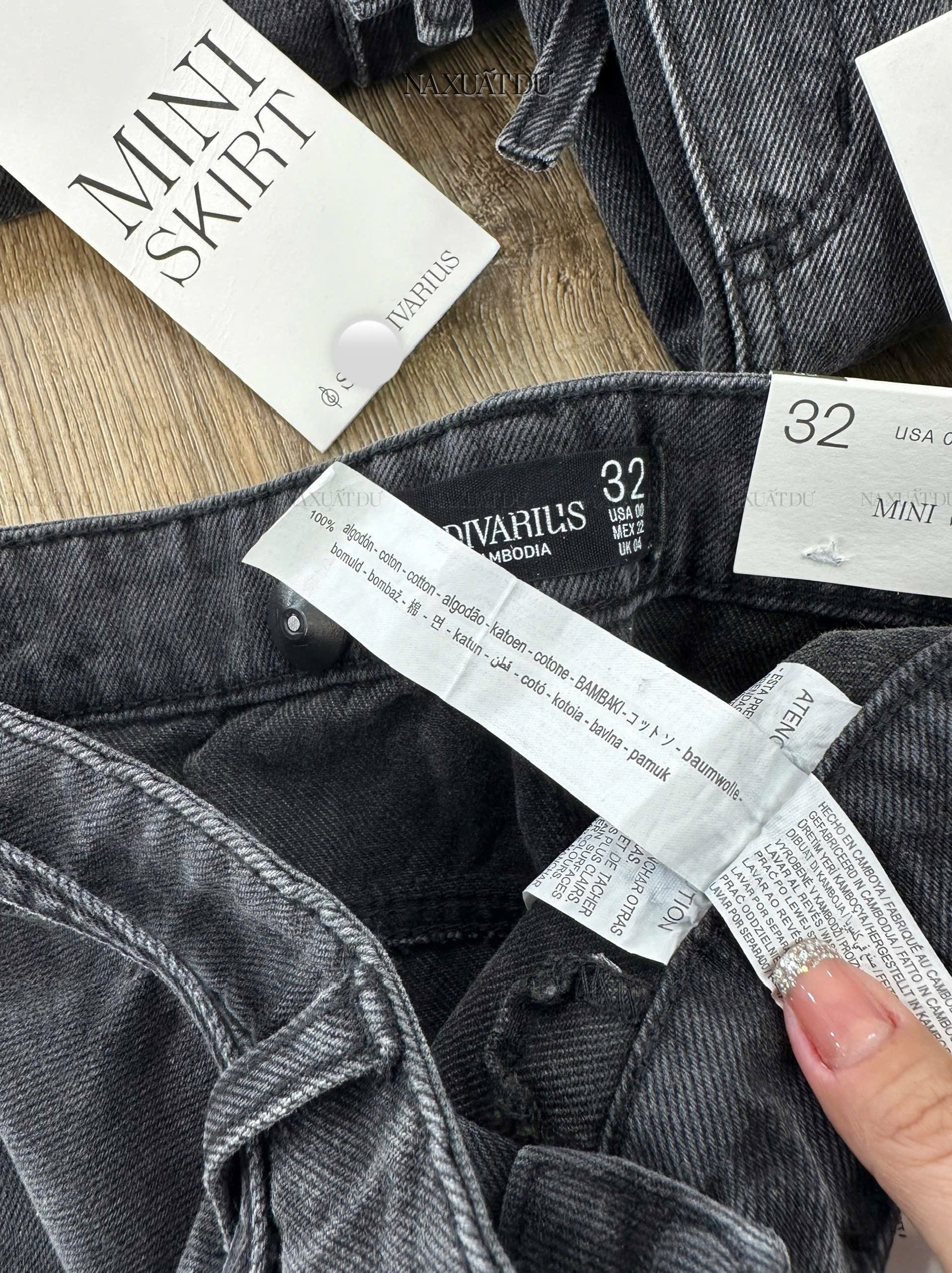 Chân váy jeans 
